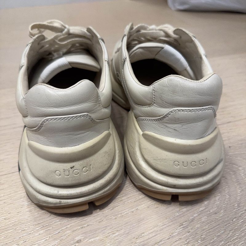 Gucci Gucci Rhyton Leather Low-Top Sneakers Size US 9.5 / EU 42-43 - 3 Thumbnail