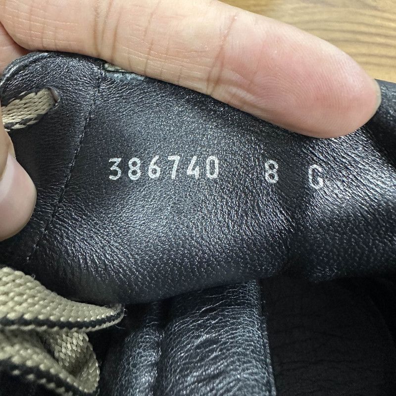 Gucci Gucci Black and Brown High-Top Fashion Sneakers Size US 9 / EU 42 - 5 Thumbnail