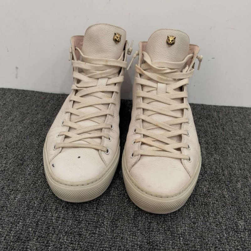 Gucci Gucci High-Top Leather Sneakers for Men Size US 9.5 / EU 42-43 - 2 Thumbnail