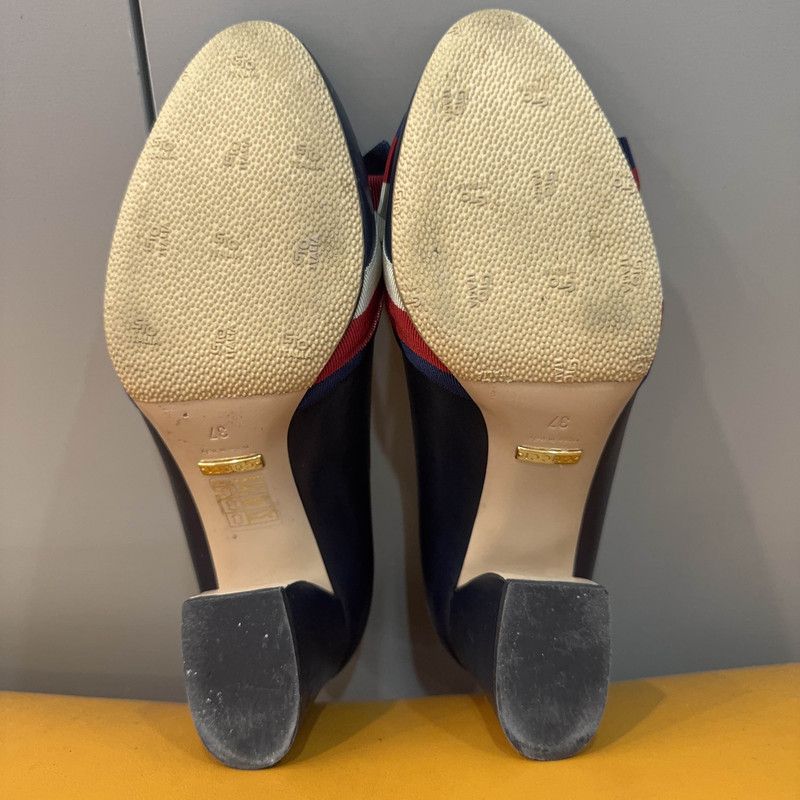Gucci Gucci High Heel Shoes with Bow Size US 7.5 / EU 40-41 - 4 Thumbnail