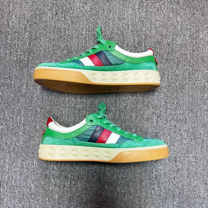 Gucci Gucci Color Block Low Top Casual Sneakers Size US 8 / EU 41 - 2 Thumbnail