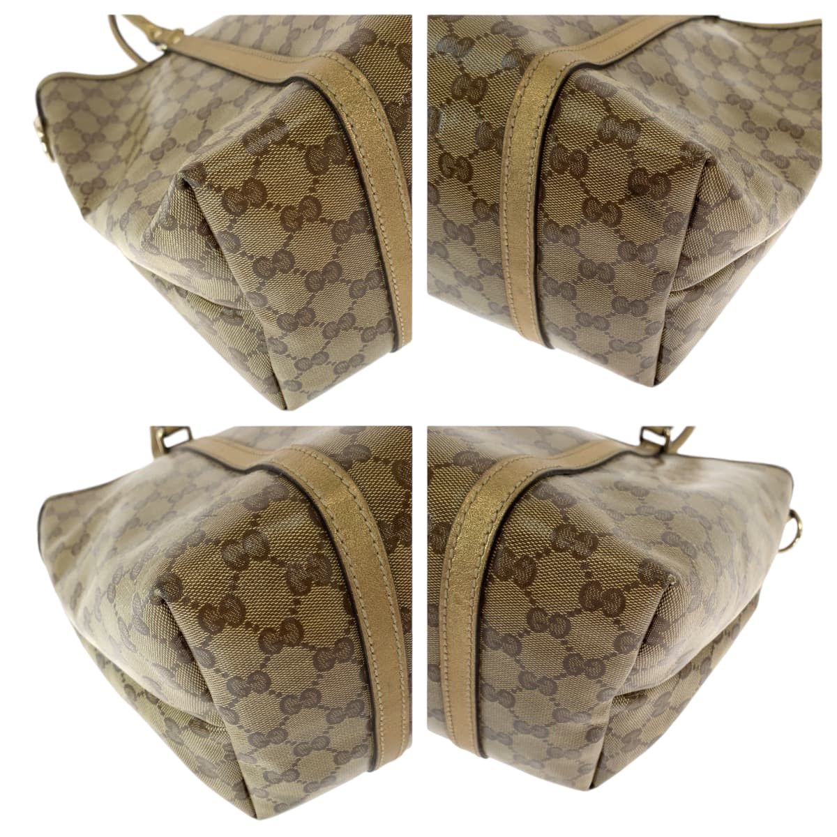 Gucci Gucci Gucci GG Crystal GG Supreme Canvas 2way Bag Canvas Shoulder Bag 197953 DUTY FREE for USA Size ONE SIZE - 3 Thumbnail