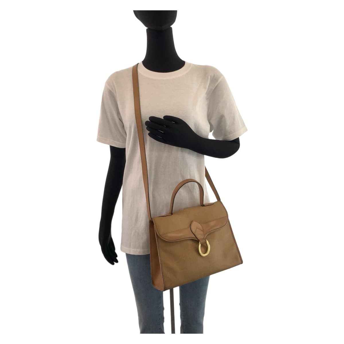 Dior Dior Dior Trotter Coated Canvas/Leather 2way bag Canvas Shoulder Bag DUTY FREE for USA Size ONE SIZE - 8 Thumbnail