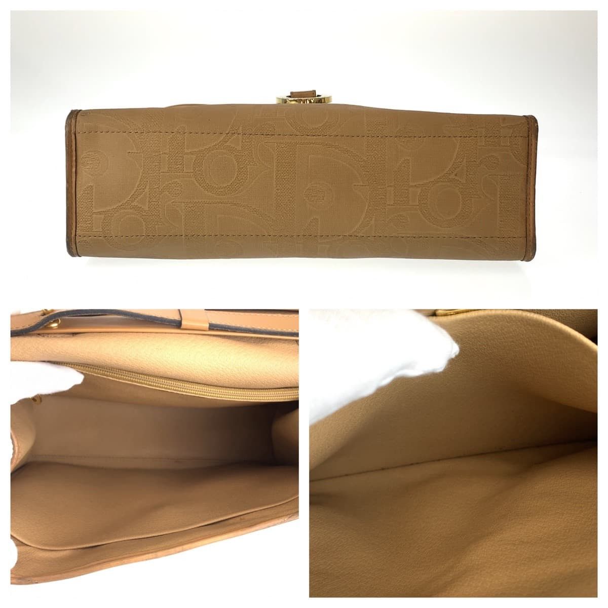 Dior Dior Dior Trotter Coated Canvas/Leather 2way bag Canvas Shoulder Bag DUTY FREE for USA Size ONE SIZE - 10 Thumbnail