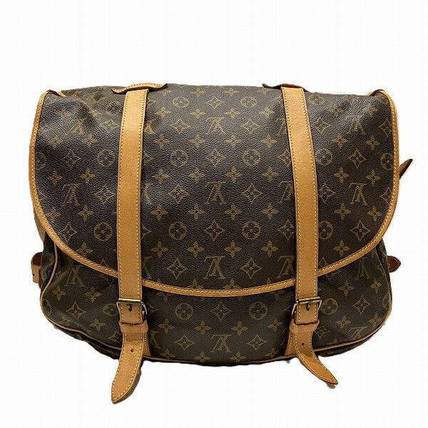 Louis Vuitton Louis Vuitton Louis Vuitton Saumur 43 Monogram Shoulder Bag Canvas Shoulder Bag M42252 Size ONE SIZE - 2 Thumbnail