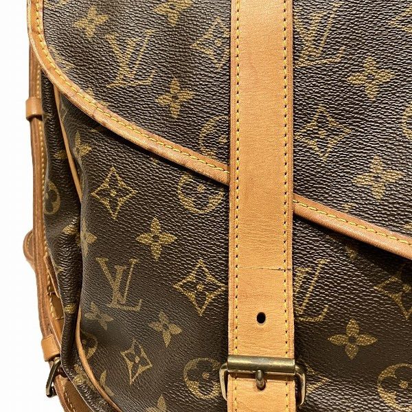 Louis Vuitton Louis Vuitton Louis Vuitton Saumur 43 Monogram Shoulder Bag Canvas Shoulder Bag M42252 Size ONE SIZE - 9 Thumbnail