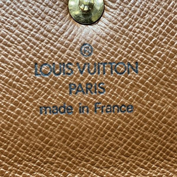 Louis Vuitton Louis Vuitton Louis Vuitton Pochette Porte Monnaie Credit Monogram Wallet Canvas Short Wallet M61725 Size ONE SIZE - 4 Thumbnail
