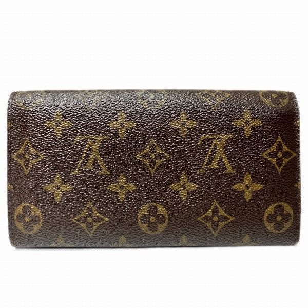 Louis Vuitton Louis Vuitton Louis Vuitton Pochette Porte Monnaie Credit Monogram Wallet Canvas Short Wallet M61725 Size ONE SIZE - 9 Thumbnail