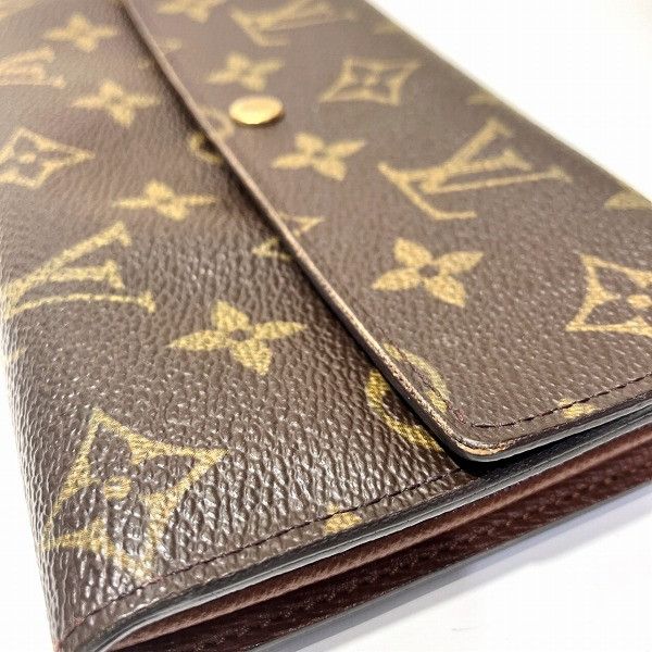 Louis Vuitton Louis Vuitton Louis Vuitton Pochette Porte Monnaie Credit Monogram Wallet Canvas Short Wallet M61725 Size ONE SIZE - 8 Thumbnail