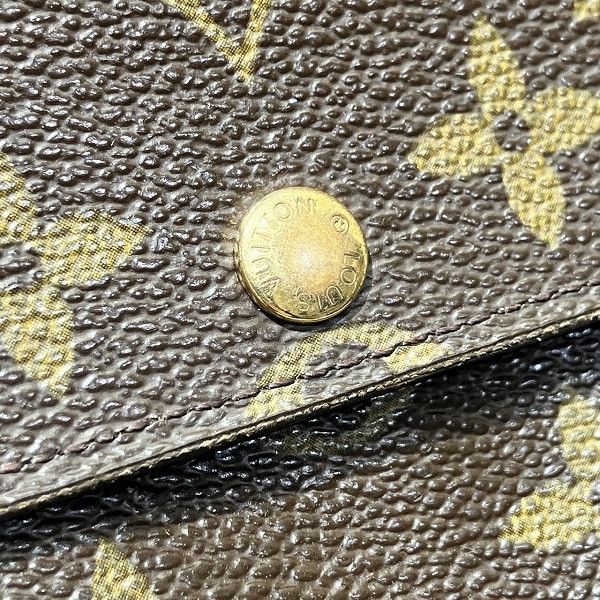 Louis Vuitton Louis Vuitton Louis Vuitton Pochette Porte Monnaie Credit Monogram Wallet Canvas Short Wallet M61725 Size ONE SIZE - 7 Thumbnail