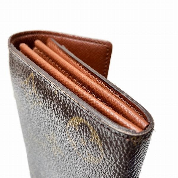Louis Vuitton Louis Vuitton Louis Vuitton Pochette Porte Monnaie Credit Monogram Wallet Canvas Short Wallet M61725 Size ONE SIZE - 3 Thumbnail