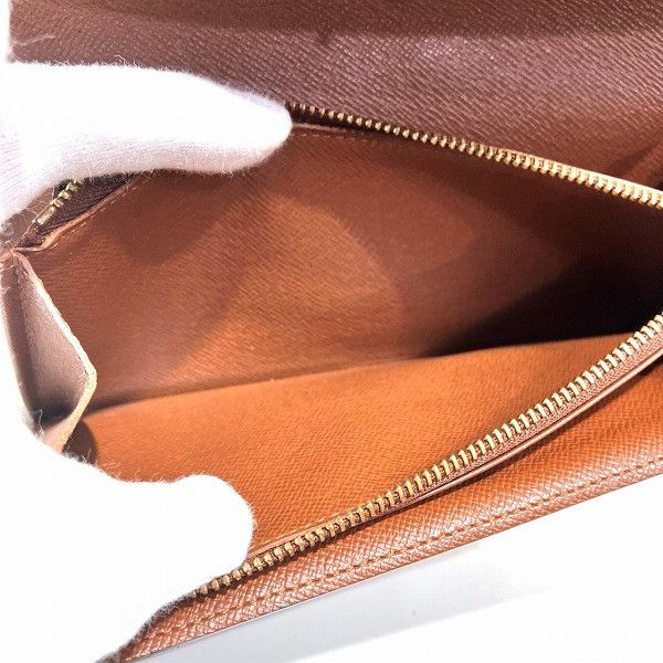 Louis Vuitton Louis Vuitton Louis Vuitton Pochette Porte Monnaie Credit Monogram Wallet Canvas Short Wallet M61725 Size ONE SIZE - 5 Thumbnail