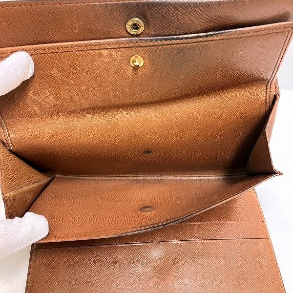 Louis Vuitton Louis Vuitton Louis Vuitton Porte Tresor International Monogram Long Wallet Canvas Long Wallet M61215 DUTY FREE for USA Size ONE SIZE - 5 Thumbnail