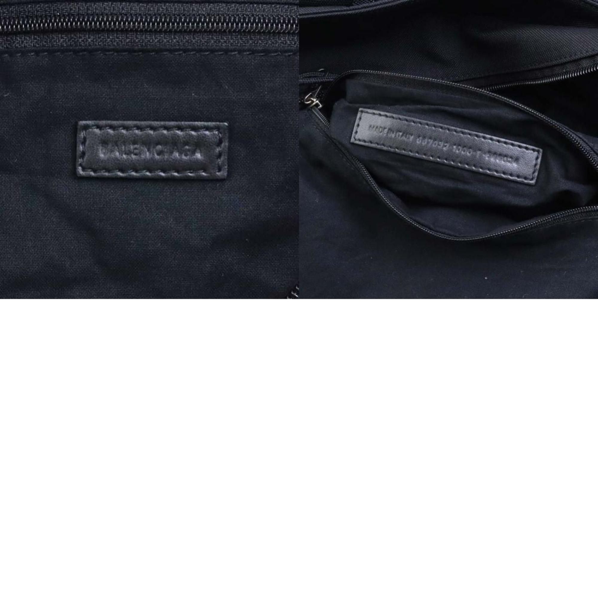 Balenciaga Shoulder Bag Nylon Black Men's Women's 537092 h31352n