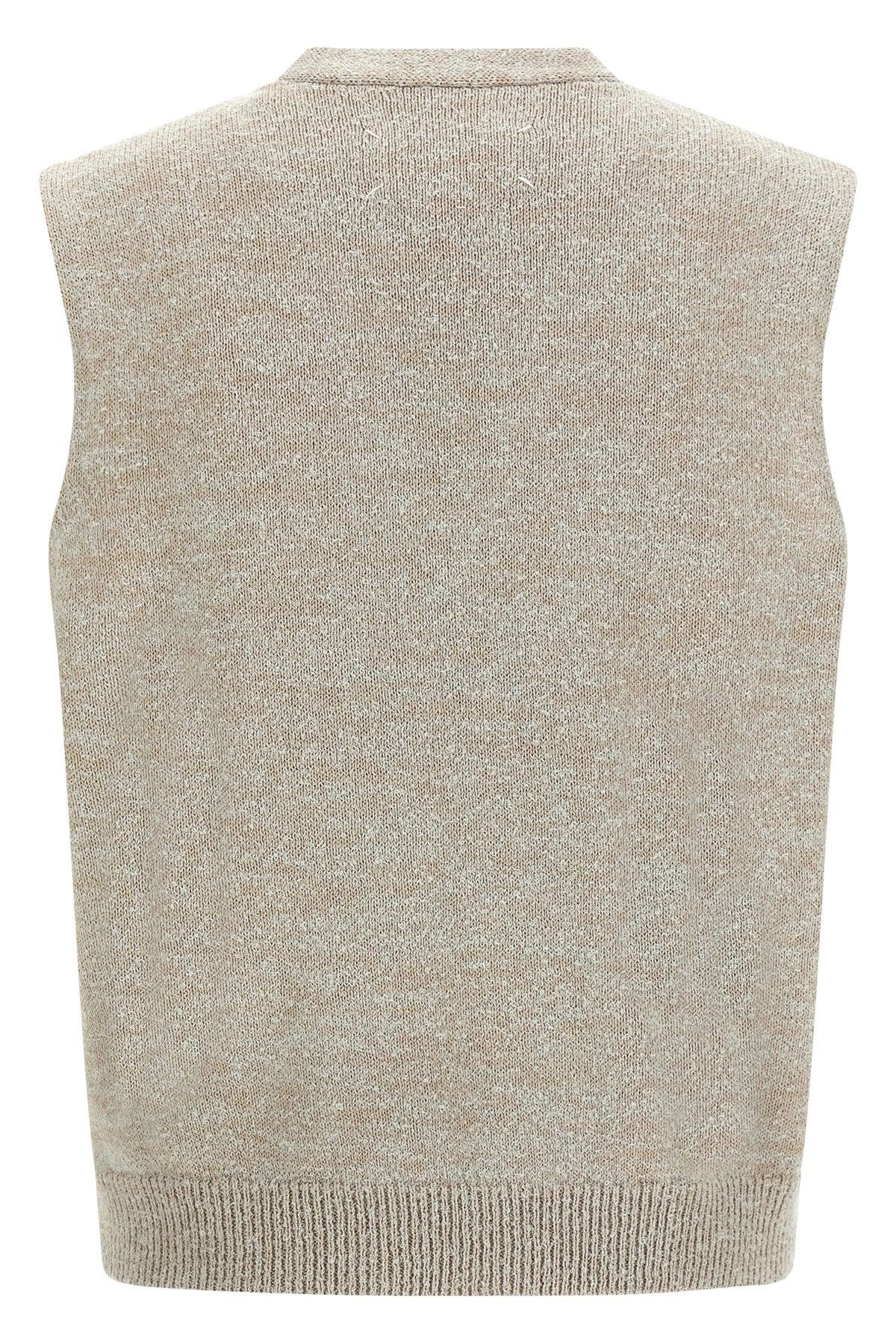 Maison Margiela Bouclé knit vest Size US XL / EU 56 / 4 - 3 Thumbnail