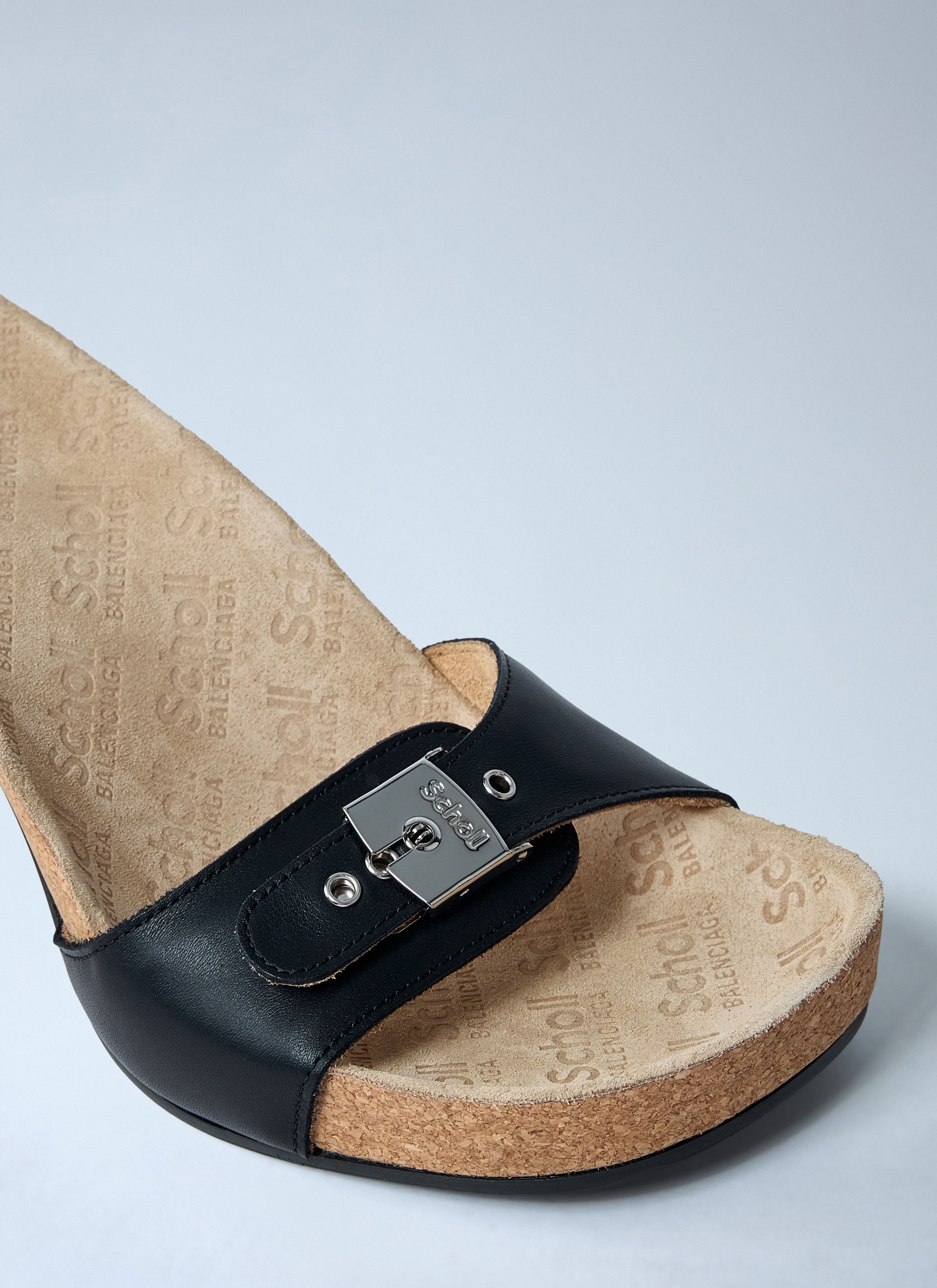 Balenciaga Scholl Heeled Sandals Size US 7 / IT 37 - 3 Thumbnail