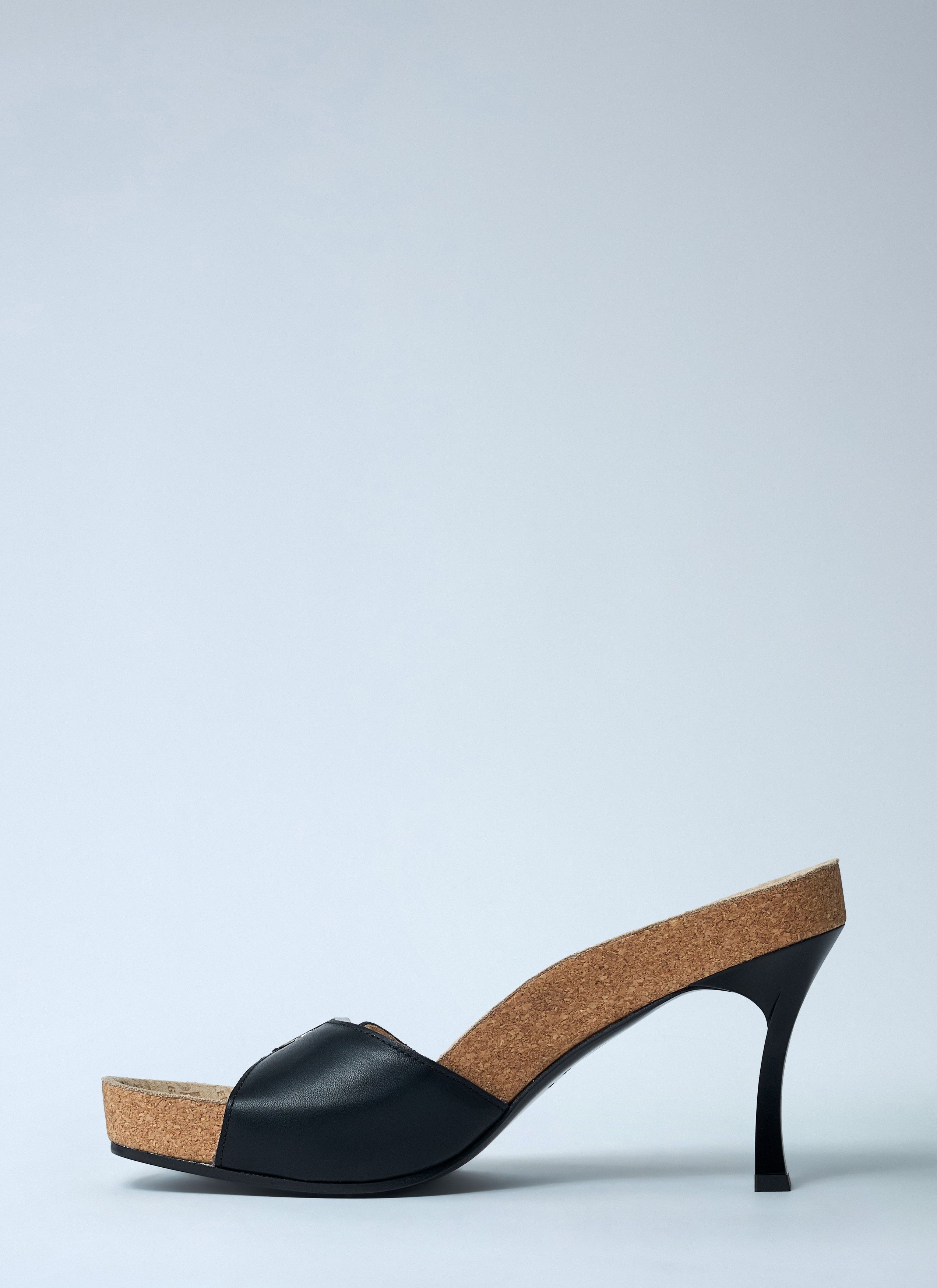 Balenciaga Scholl Heeled Sandals Size US 10 / IT 40 - 4 Thumbnail