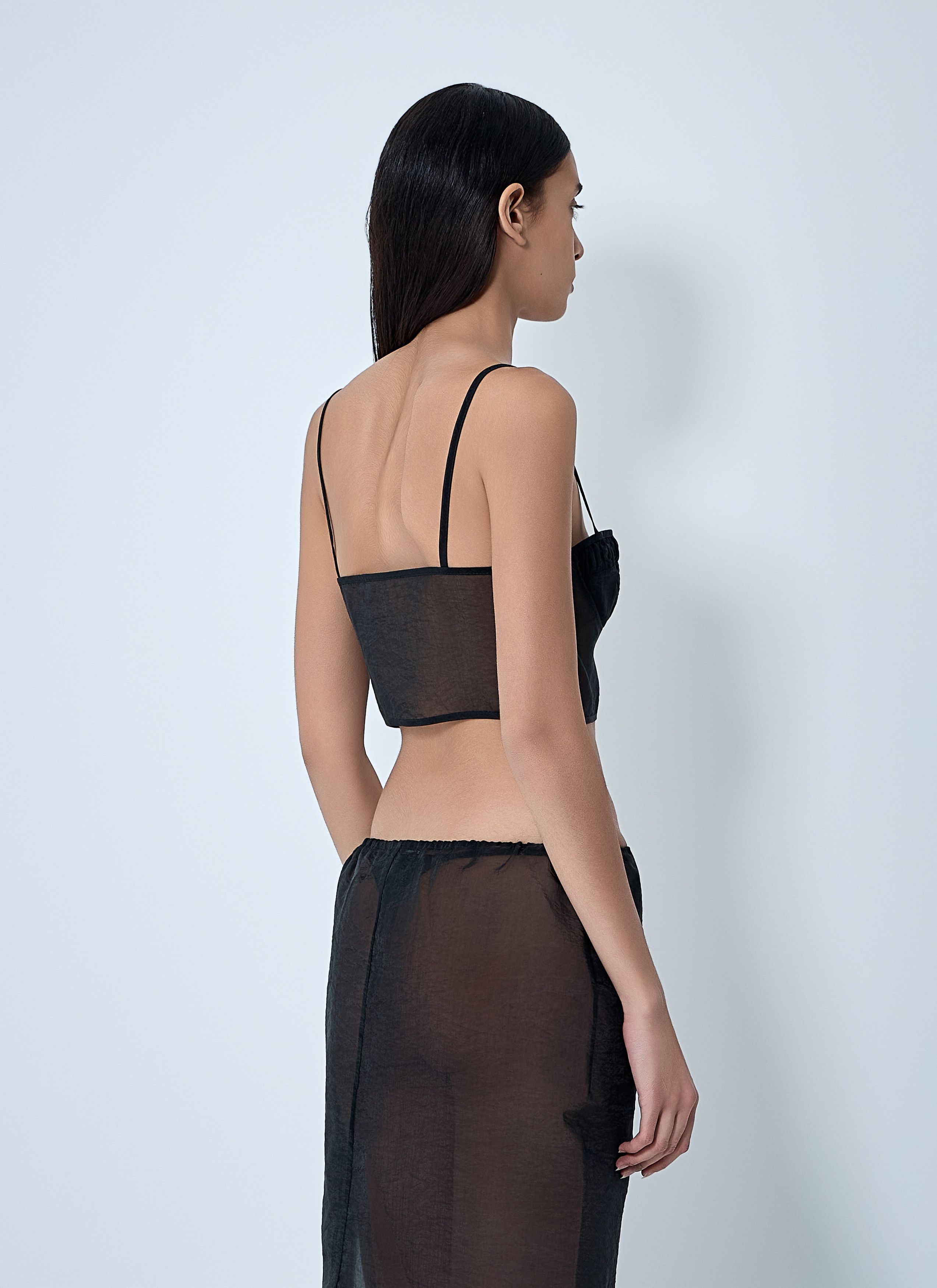 Cecilie Bahnsen Semi-Sheer Bralet Size M / US 6-8 / IT 42-44 - 4 Thumbnail