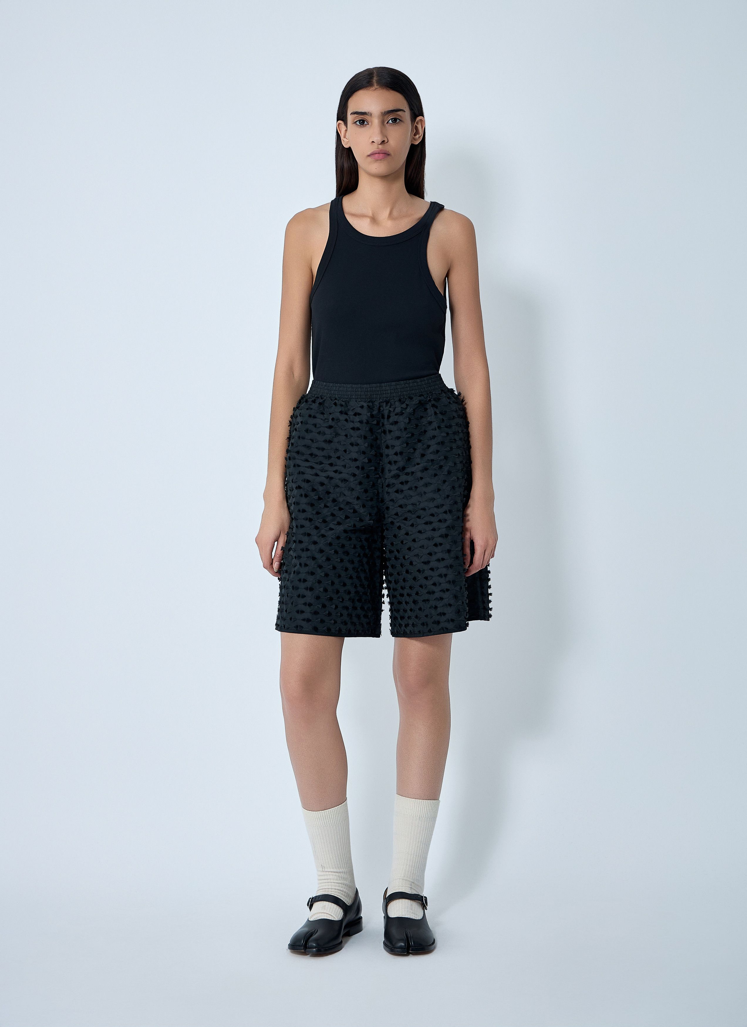 Cecilie Bahnsen Textured Shorts Size 26" / US 2 / IT 38 - 2 Thumbnail