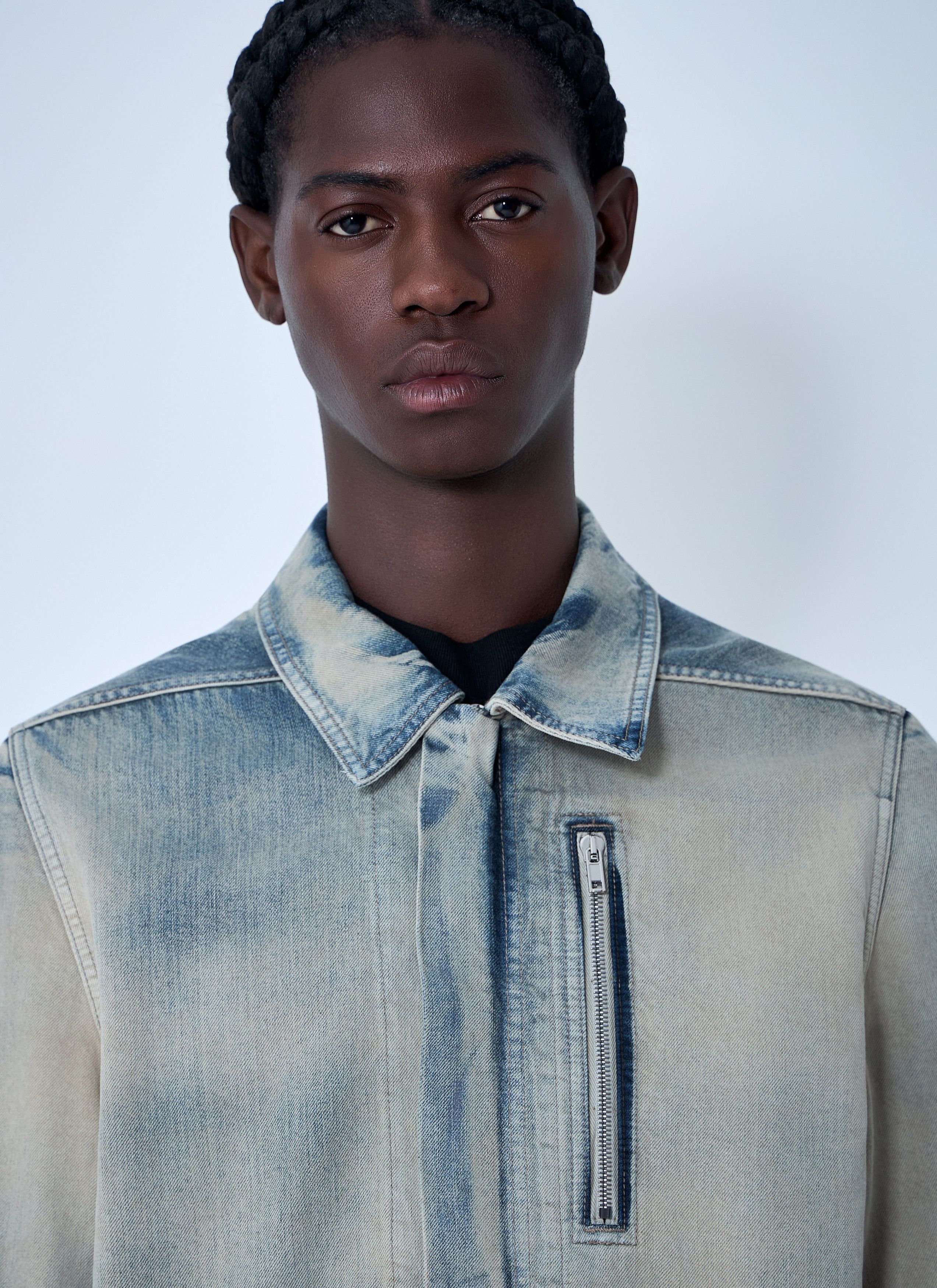 Rick Owens Drkshdw Denim Jacket Size US L / EU 52-54 / 3 - 5 Thumbnail