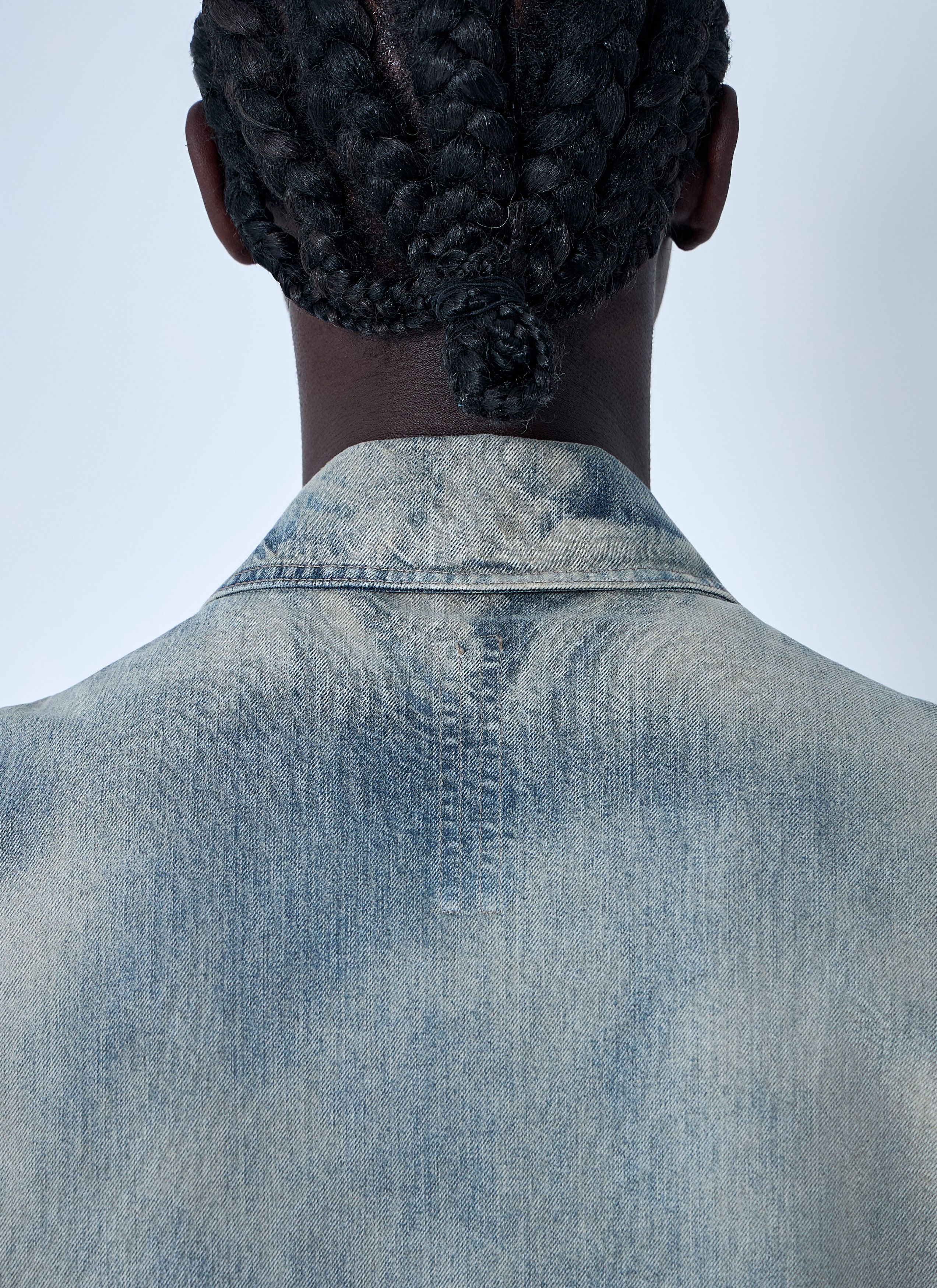 Rick Owens Drkshdw Denim Jacket Size US S / EU 44-46 / 1 - 6 Thumbnail