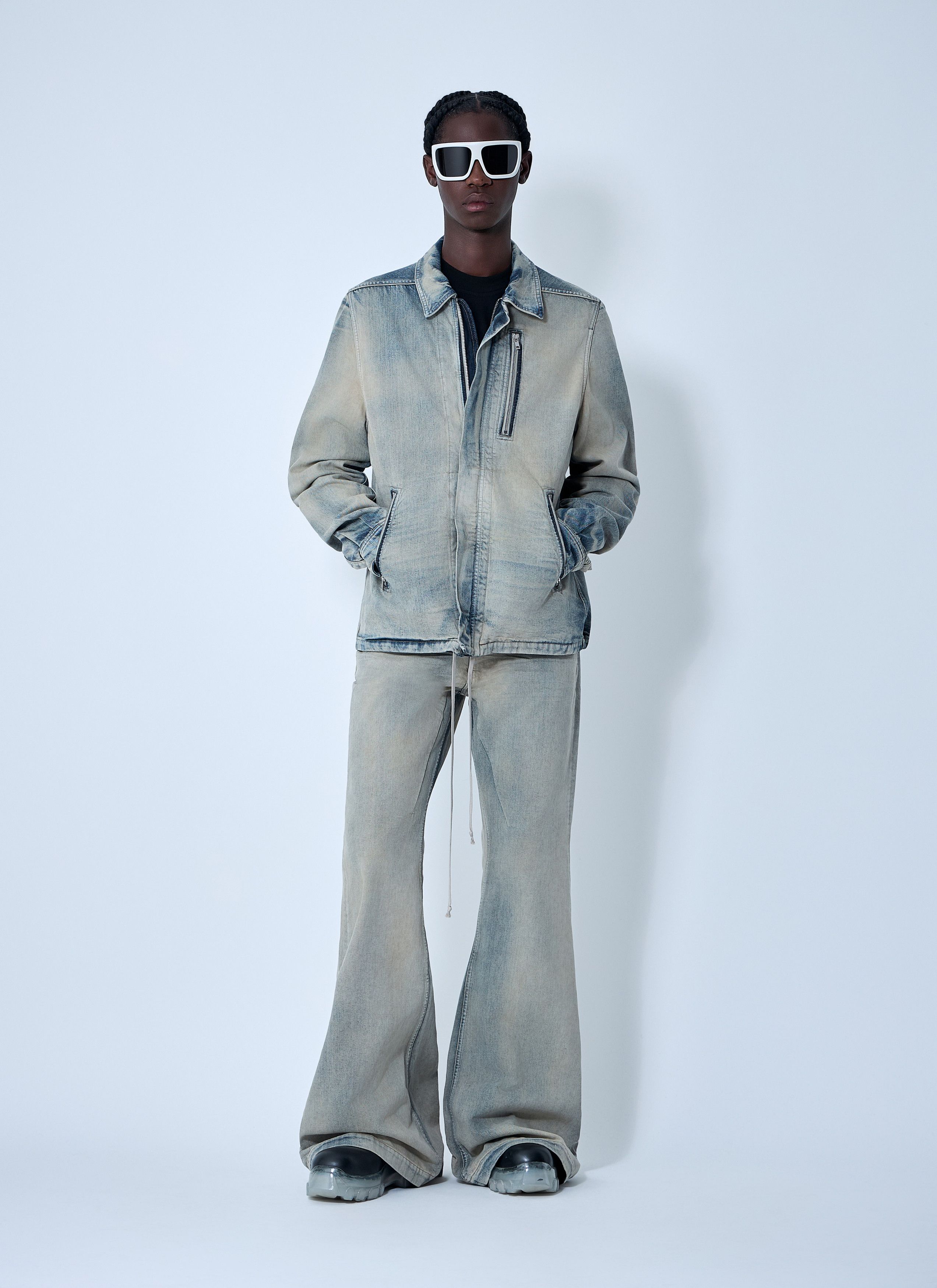 Rick Owens Drkshdw Denim Jacket Size US S / EU 44-46 / 1 - 2 Thumbnail