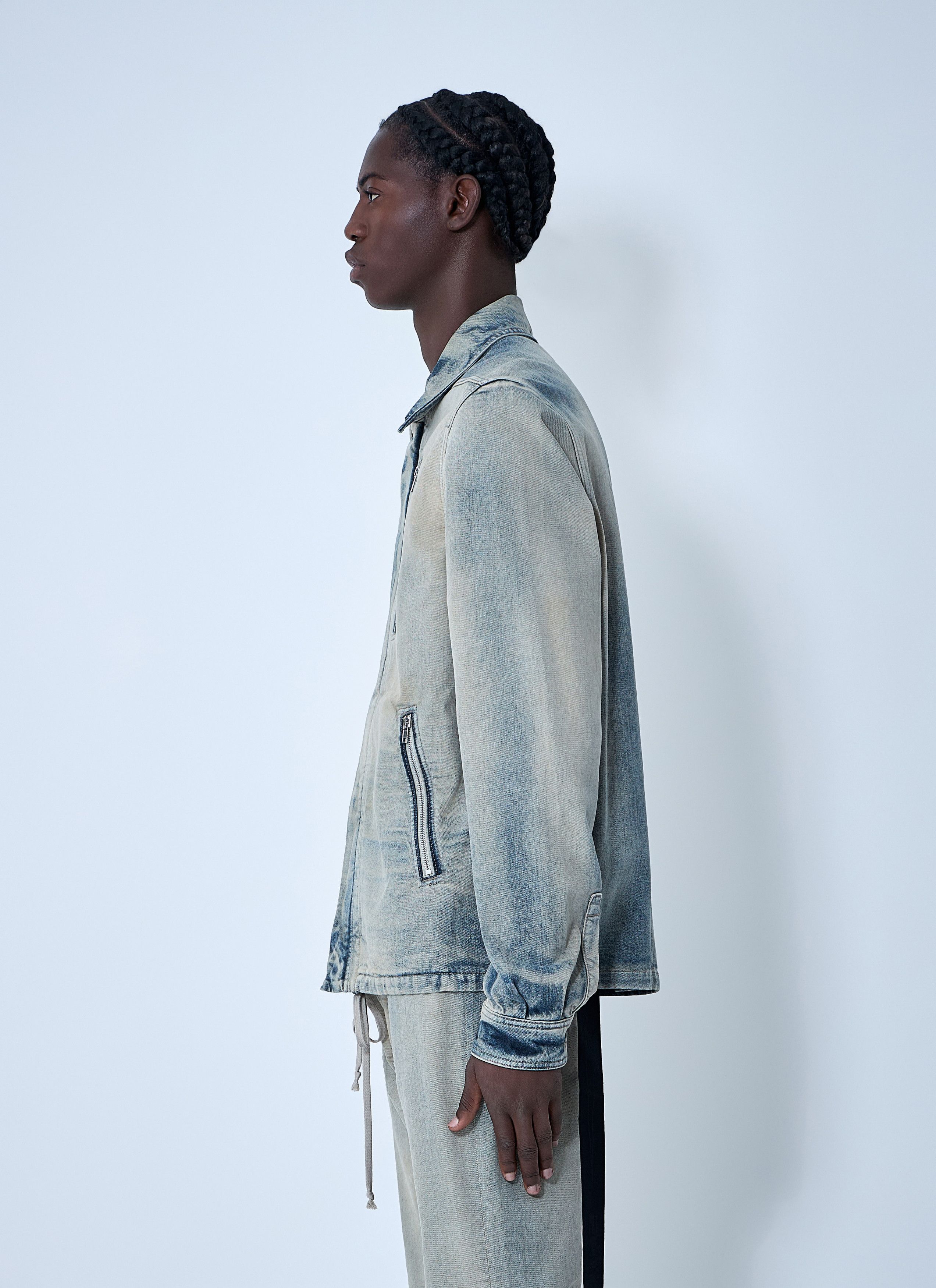 Rick Owens Drkshdw Denim Jacket Size US S / EU 44-46 / 1 - 3 Thumbnail