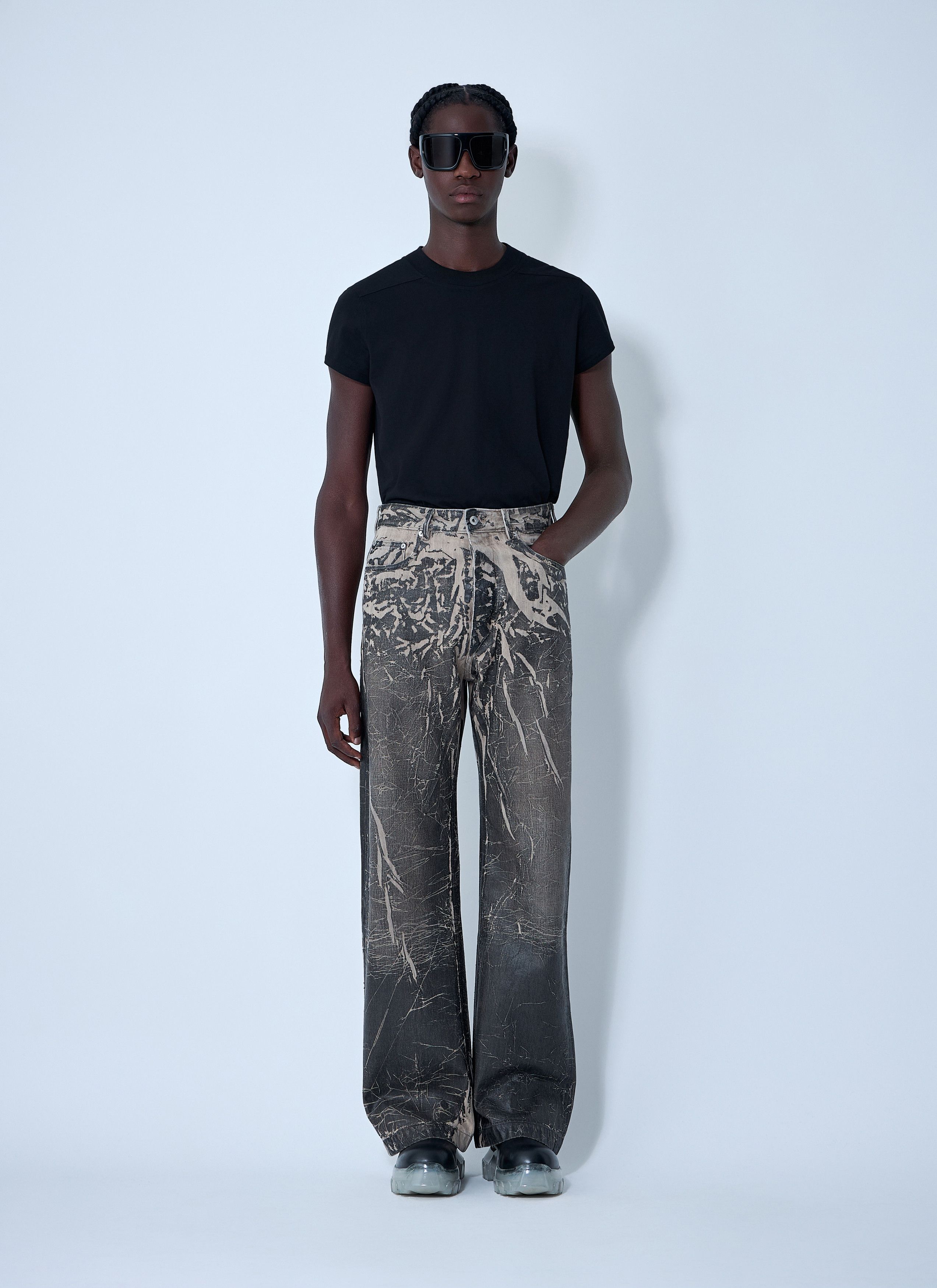 Rick Owens Drkshdw Geth Jeans Size US 29 - 2 Thumbnail