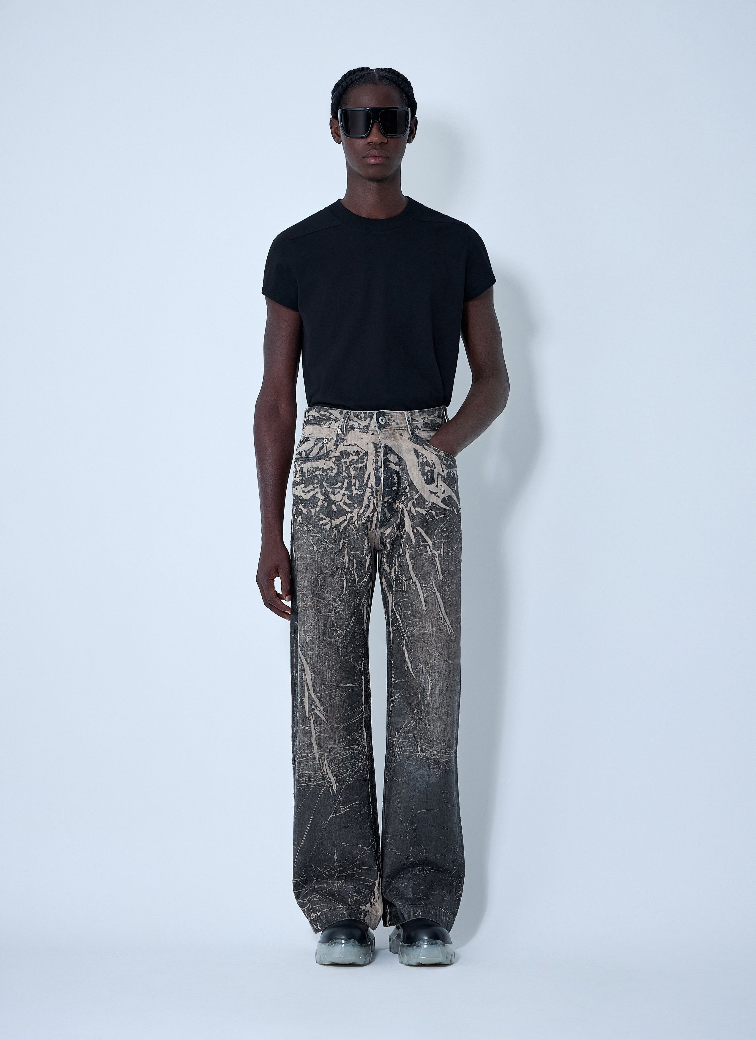 Rick Owens Drkshdw Geth Jeans Size US 31 - 2 Thumbnail