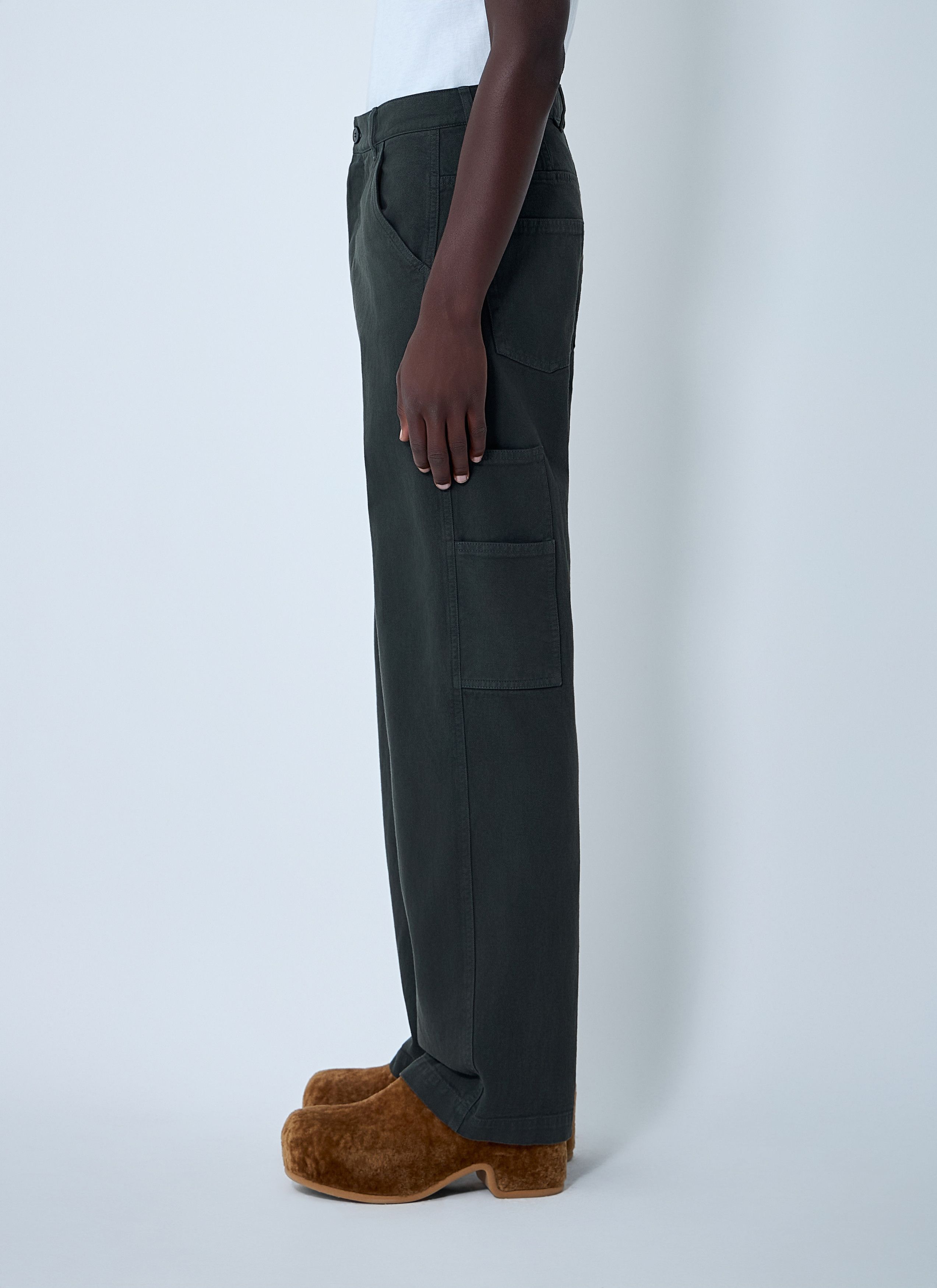 Dries Van Noten Drawstring Cotton Pants Size US 30 / EU 46 - 3 Thumbnail