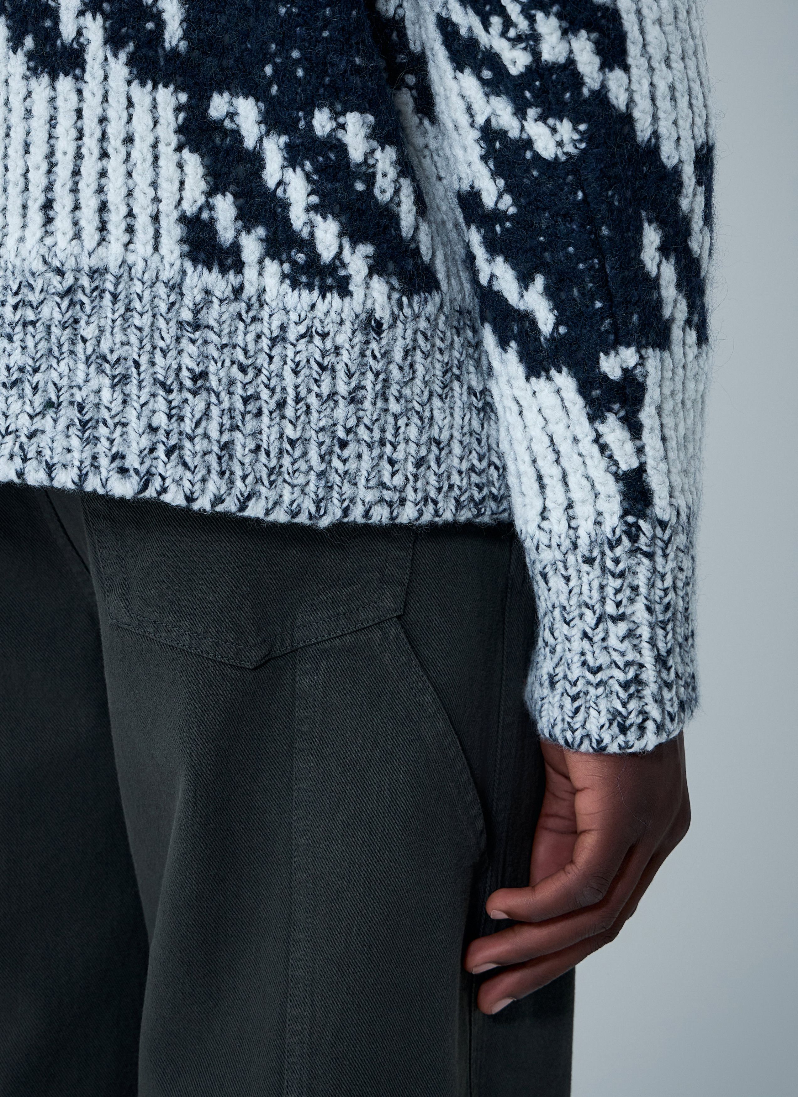 Dries Van Noten Check Wool-Blend Sweater Size US XL / EU 56 / 4 - 6 Thumbnail
