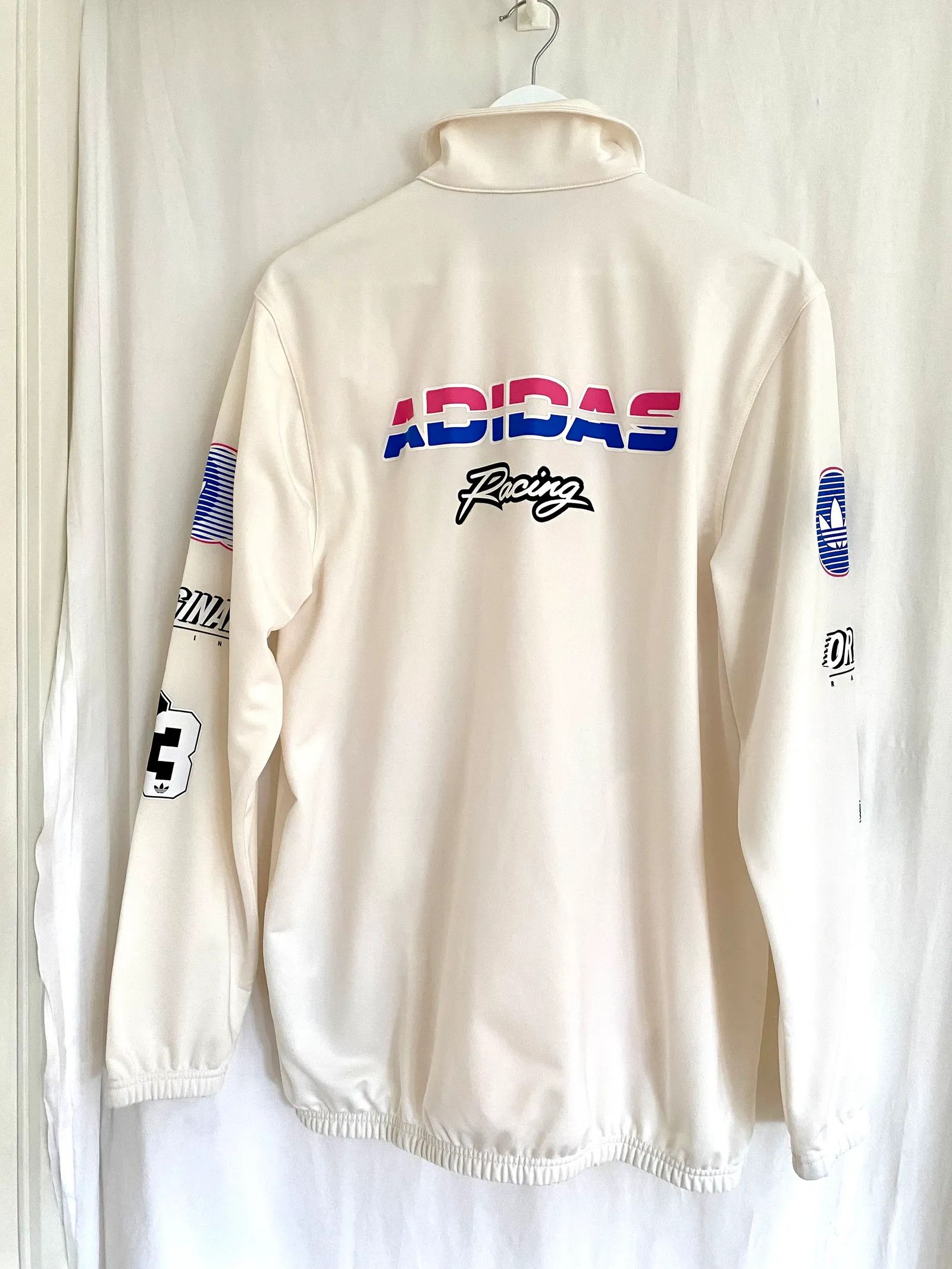 Adidas Adidas Originals Racing Track Jacka Jacket Size L / US 10 / IT 46 - 4 Thumbnail