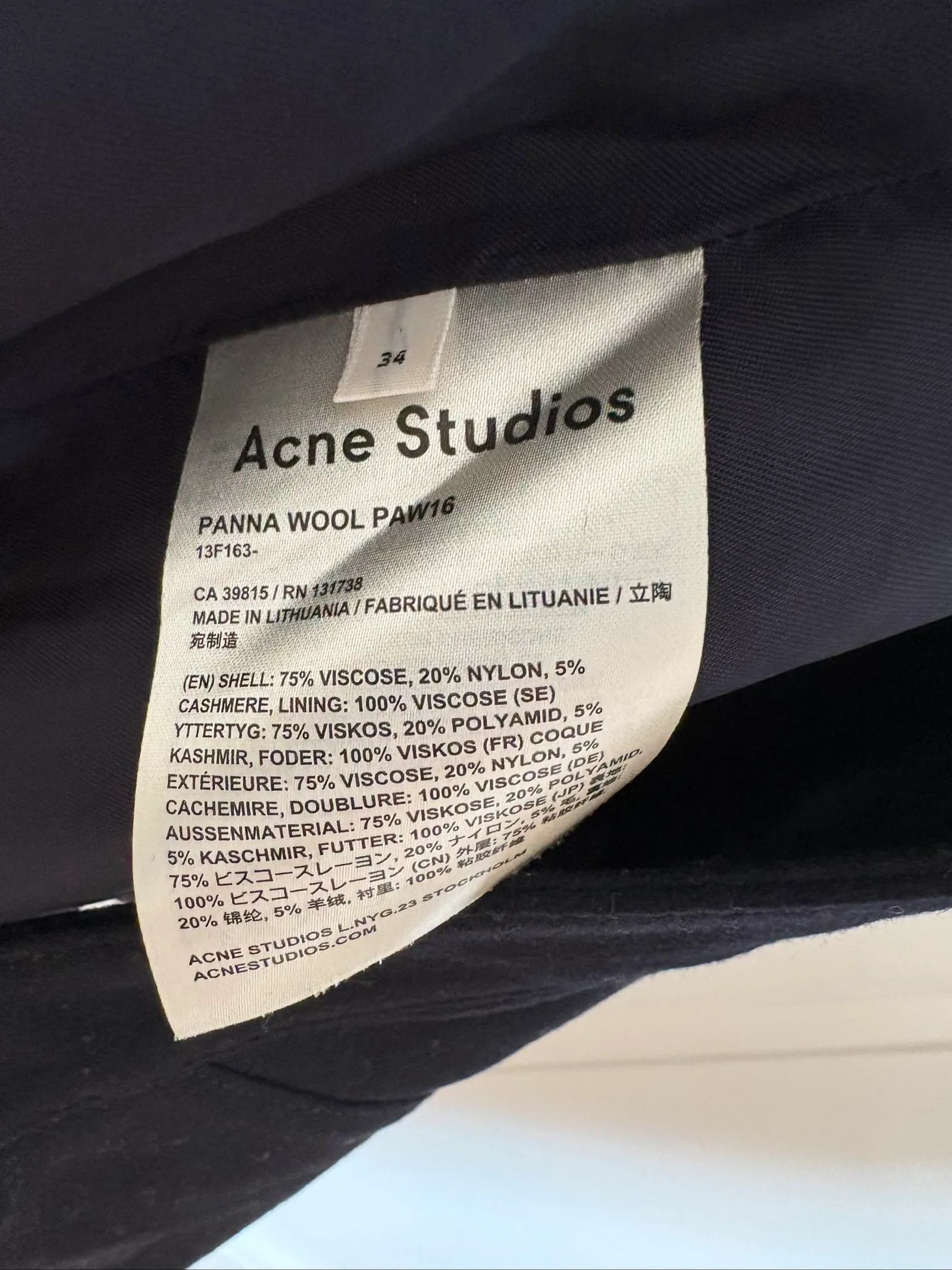 Acne Studios Acne Studios Acne zip skirt Skirt Size 25" / US 0 / IT 36 - 3 Thumbnail