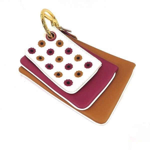 Fendi Fendi Fendi Triplette Leather Clutch Bag Leather Clutch Bag 8BS001 DUTY FREE for USA Size ONE SIZE - 9 Thumbnail