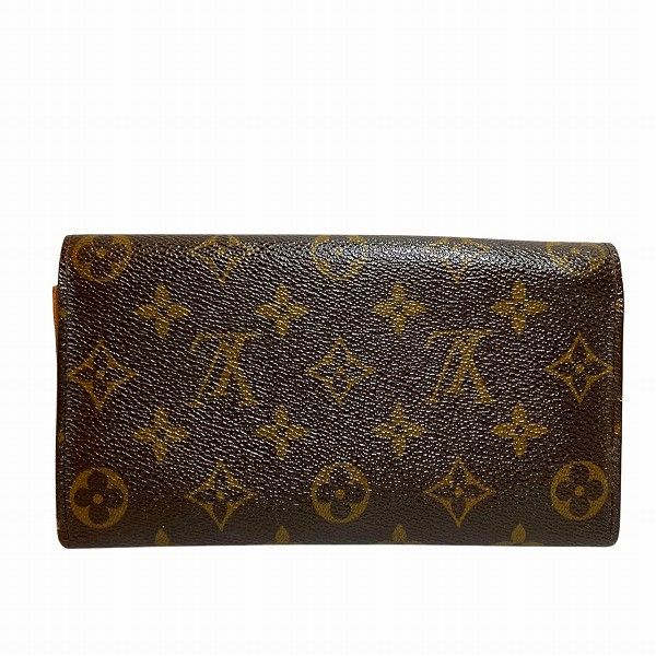 Louis Vuitton Louis Vuitton Louis Vuitton Pochette Portemonnaie Credit Monogram Long Wallet Canvas Long Wallet M61725 Size ONE SIZE - 2 Thumbnail