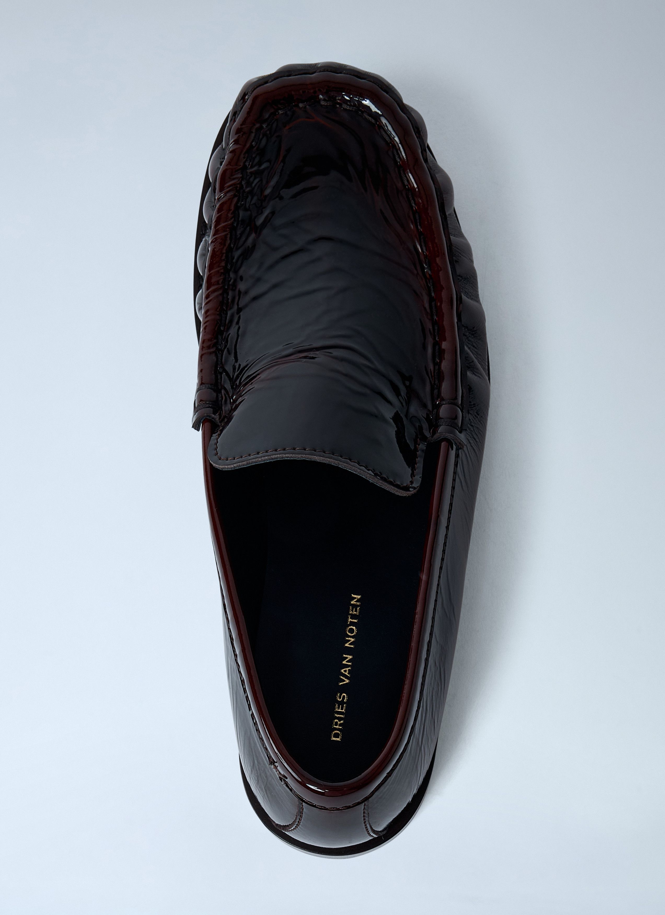 Dries Van Noten Patent Leather Loafers Size US 7 / IT 37 - 6 Thumbnail