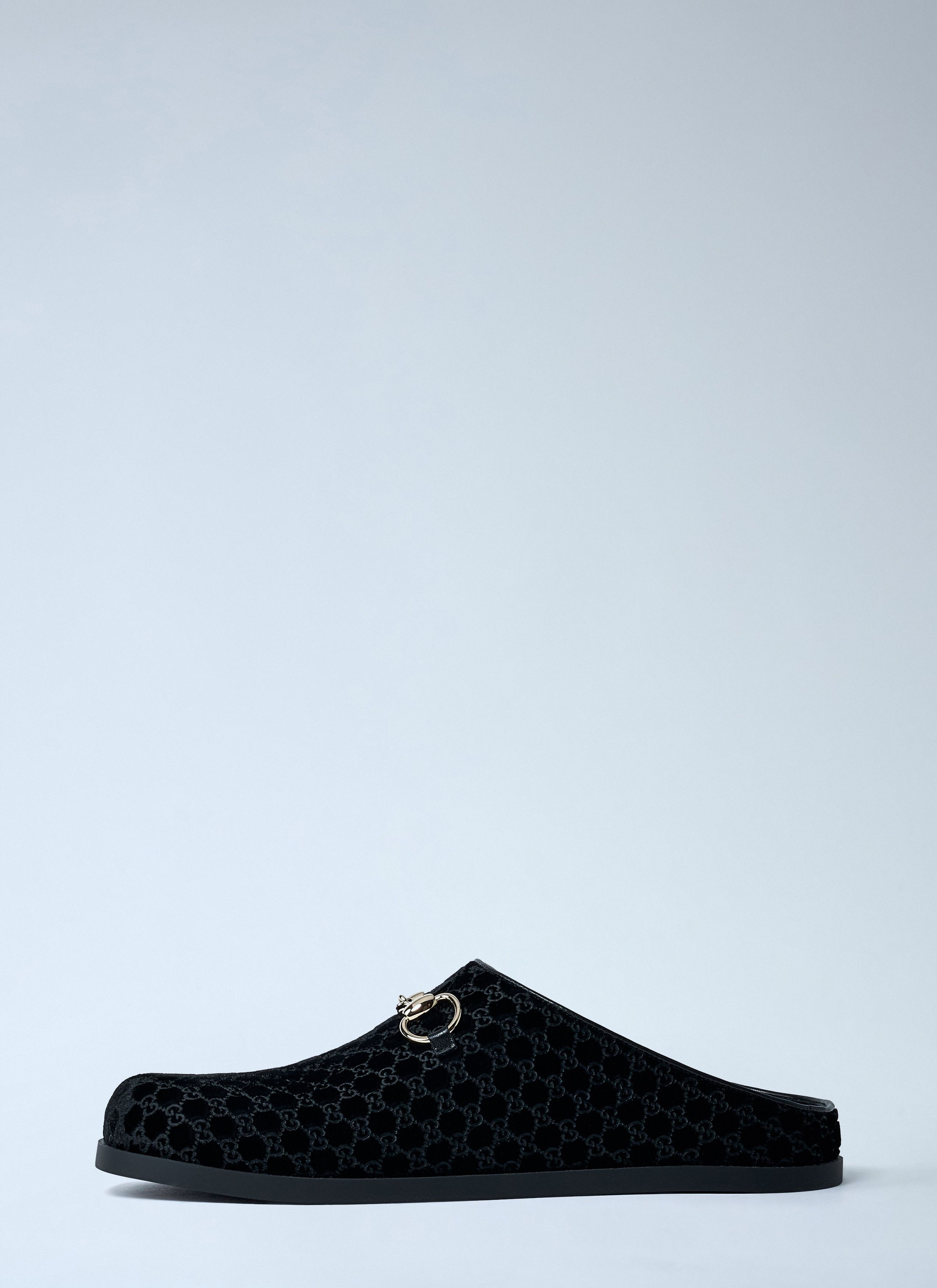 Gucci Velvet Horsebit Mules Size US 6 / IT 36 - 4 Thumbnail