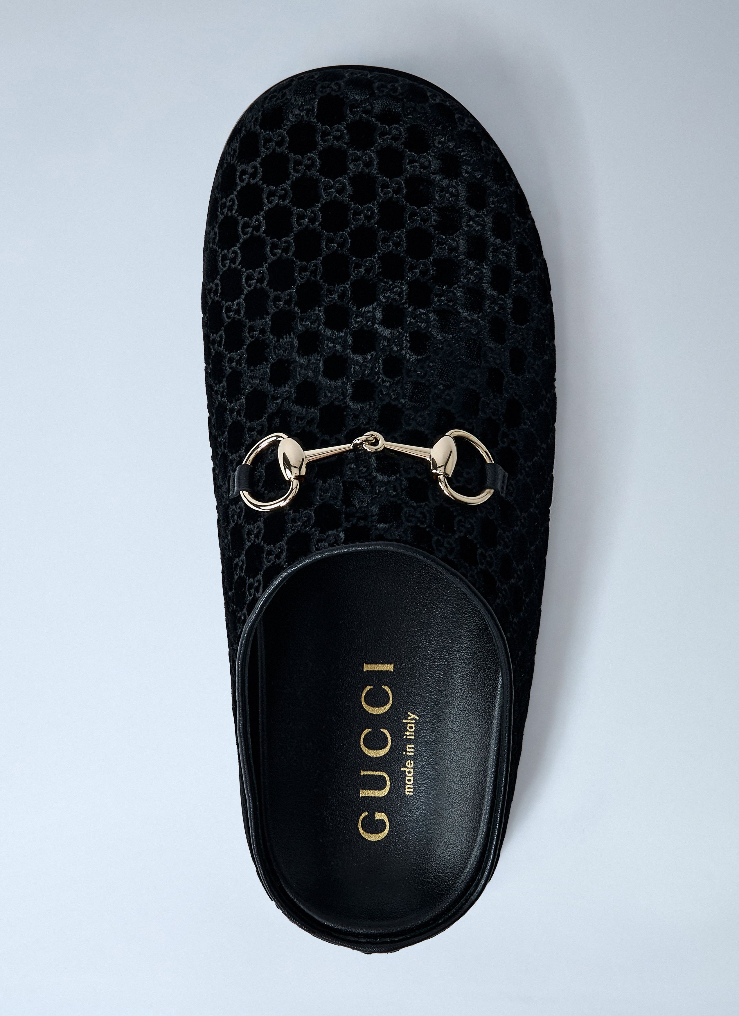 Gucci Velvet Horsebit Mules Size US 6 / IT 36 - 6 Thumbnail