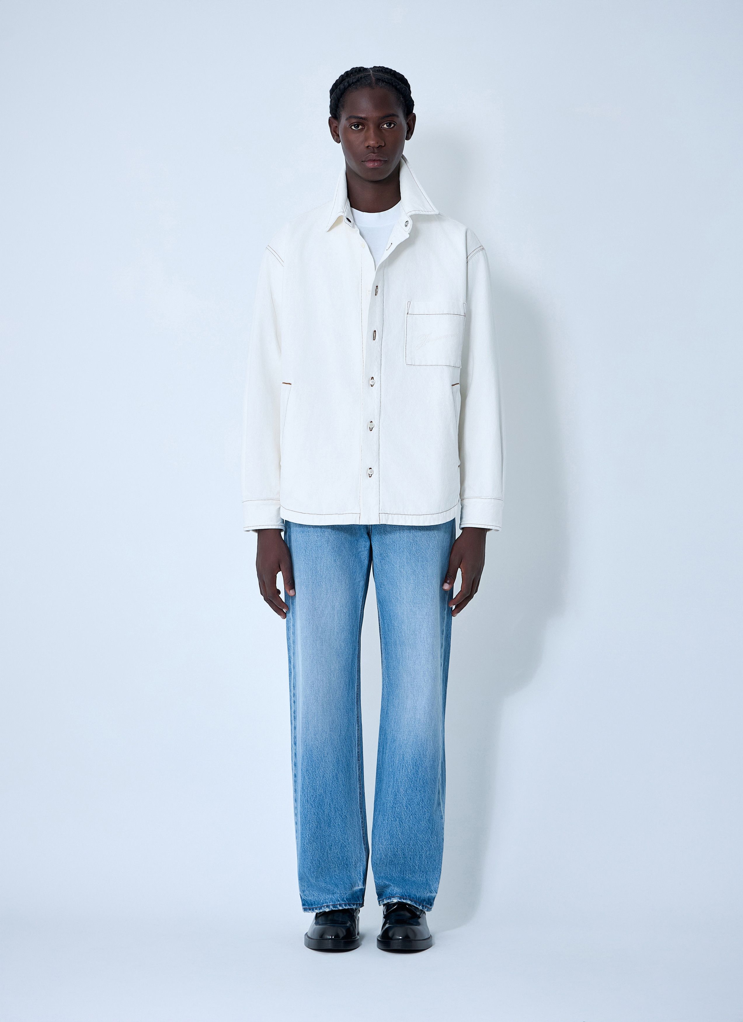 Jacquemus La Chemise Boulanger Shirt Size US L / EU 52-54 / 3 - 2 Thumbnail
