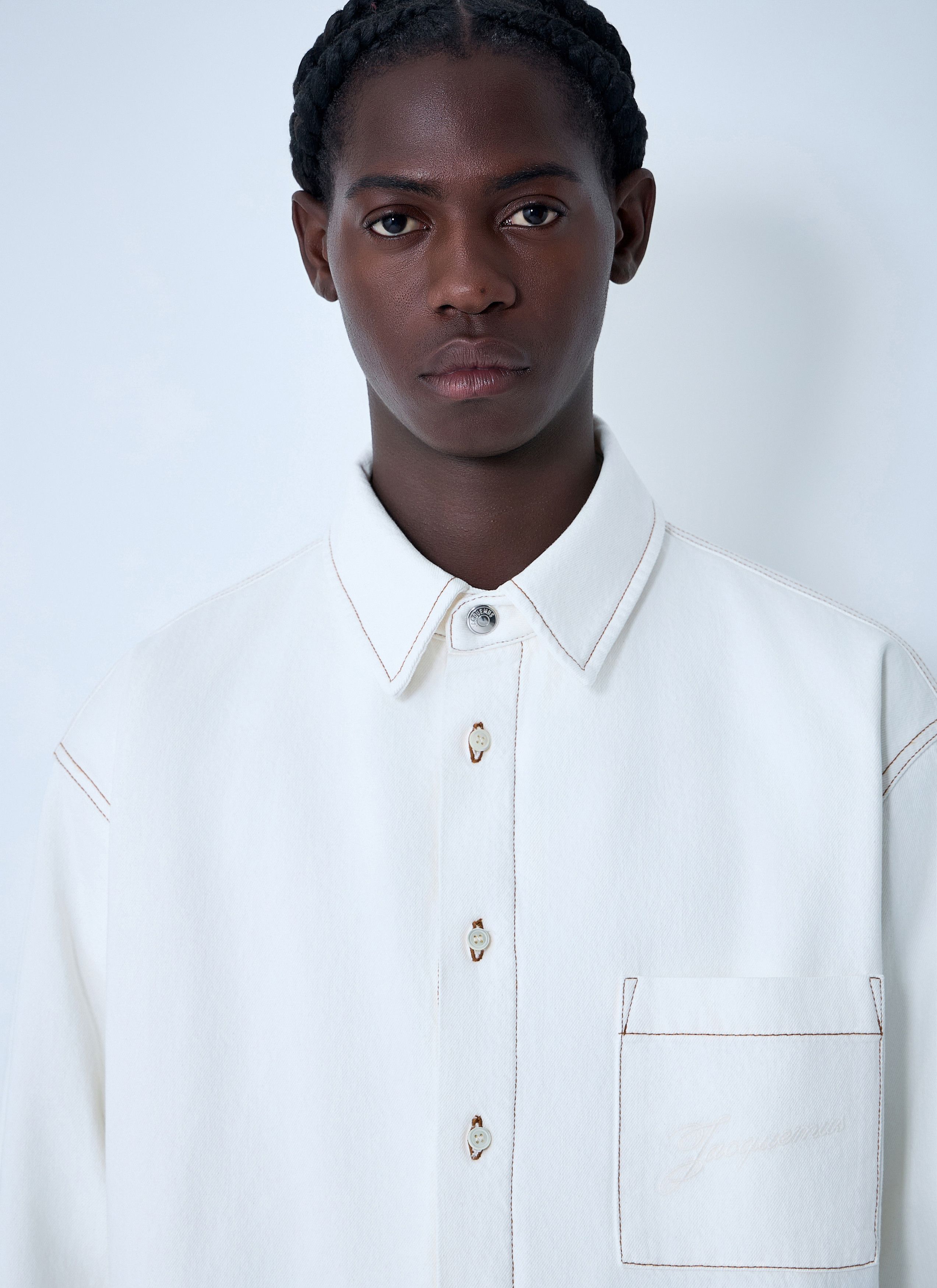 Jacquemus La Chemise Boulanger Shirt Size US L / EU 52-54 / 3 - 5 Thumbnail