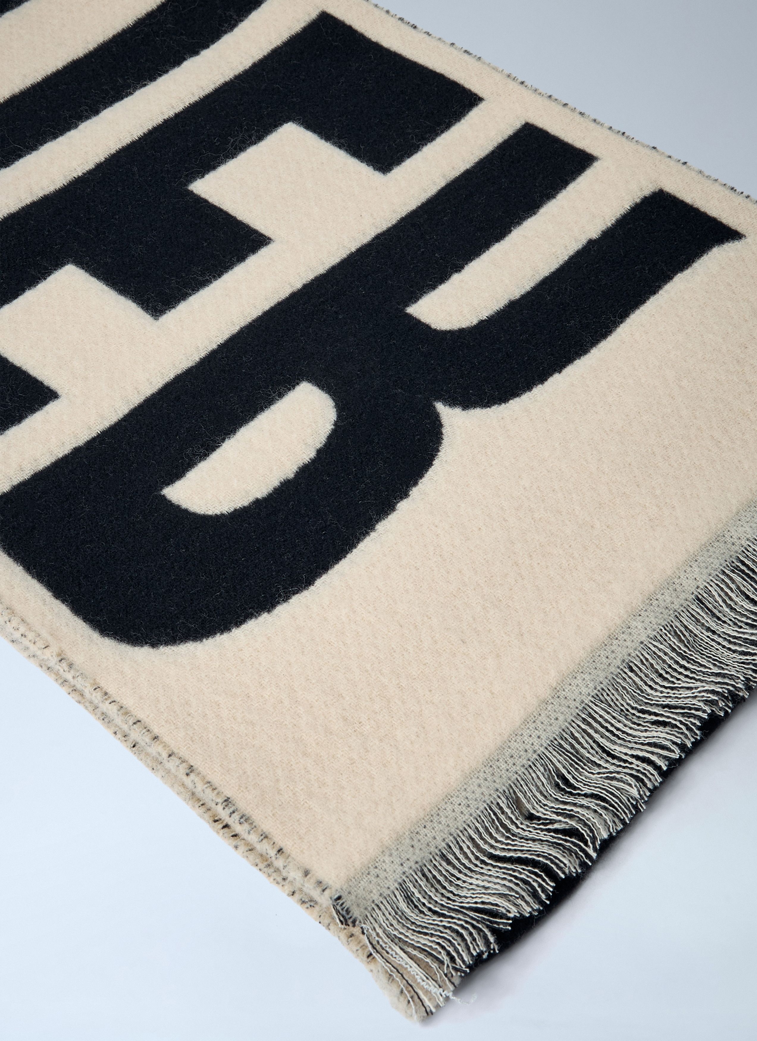 Jean Paul Gaultier Logo Motif Wool Scarf Size ONE SIZE - 3 Thumbnail