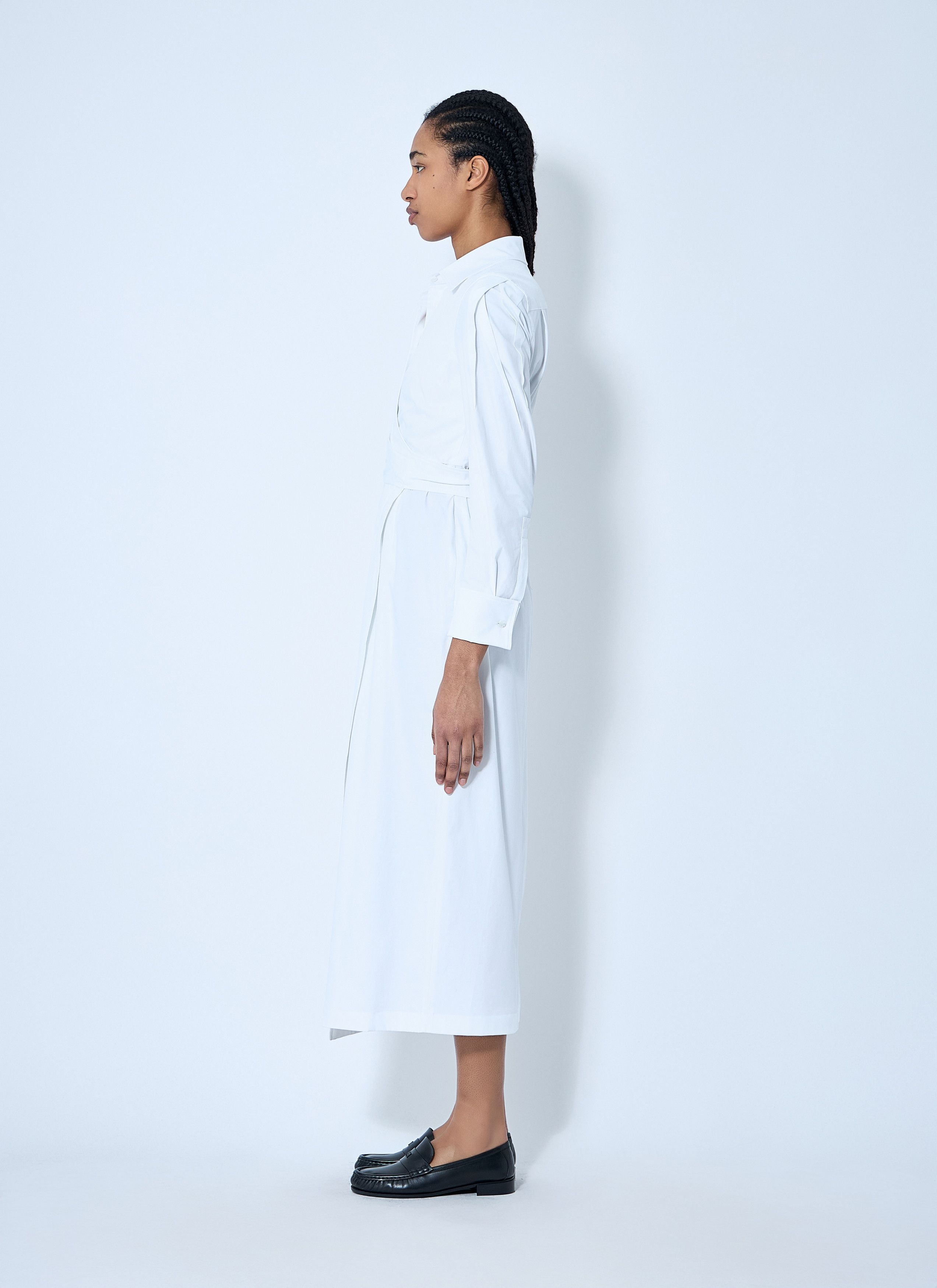 Max Mara Poplin Shirt Dress Size M / US 6-8 / IT 42-44 - 3 Thumbnail