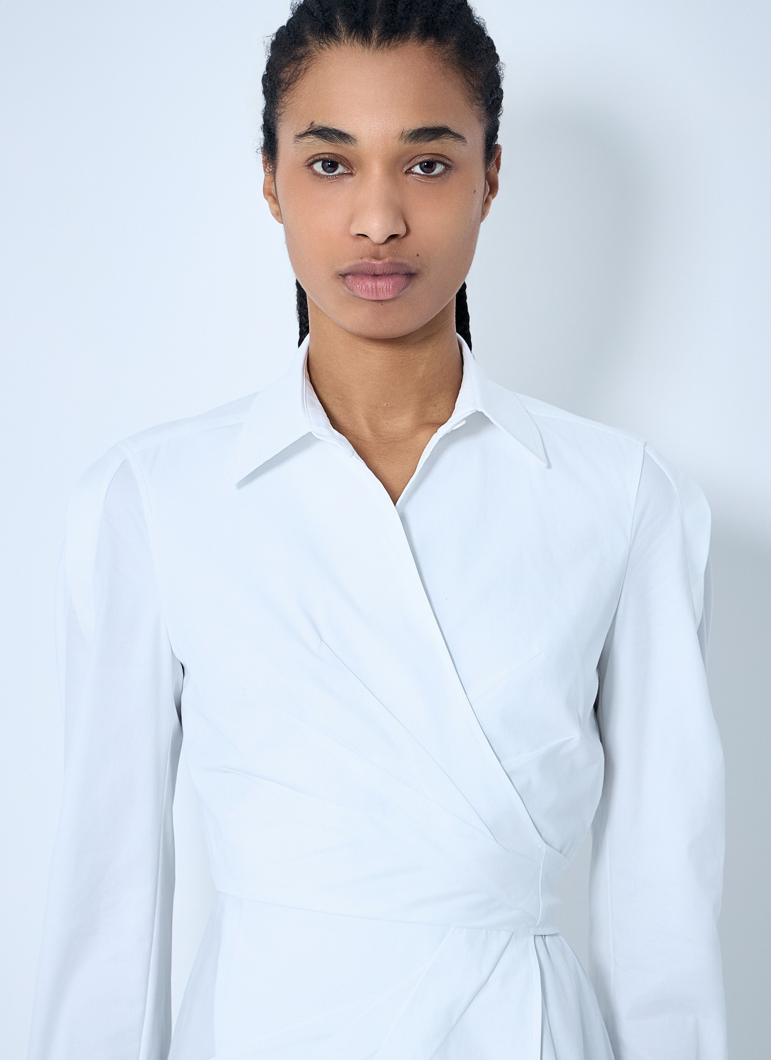 Max Mara Poplin Shirt Dress Size M / US 6-8 / IT 42-44 - 5 Thumbnail