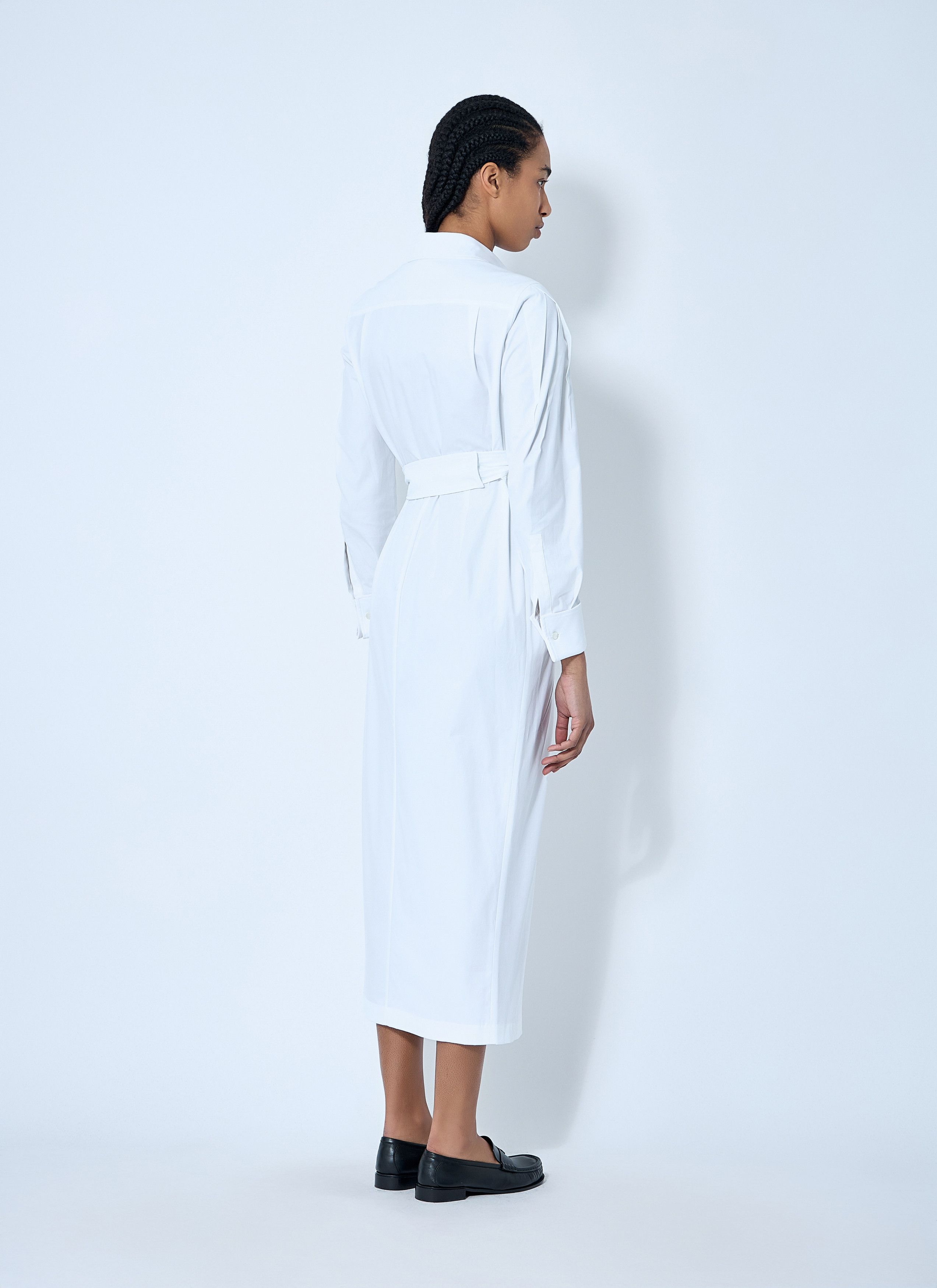 Max Mara Poplin Shirt Dress Size M / US 6-8 / IT 42-44 - 4 Thumbnail