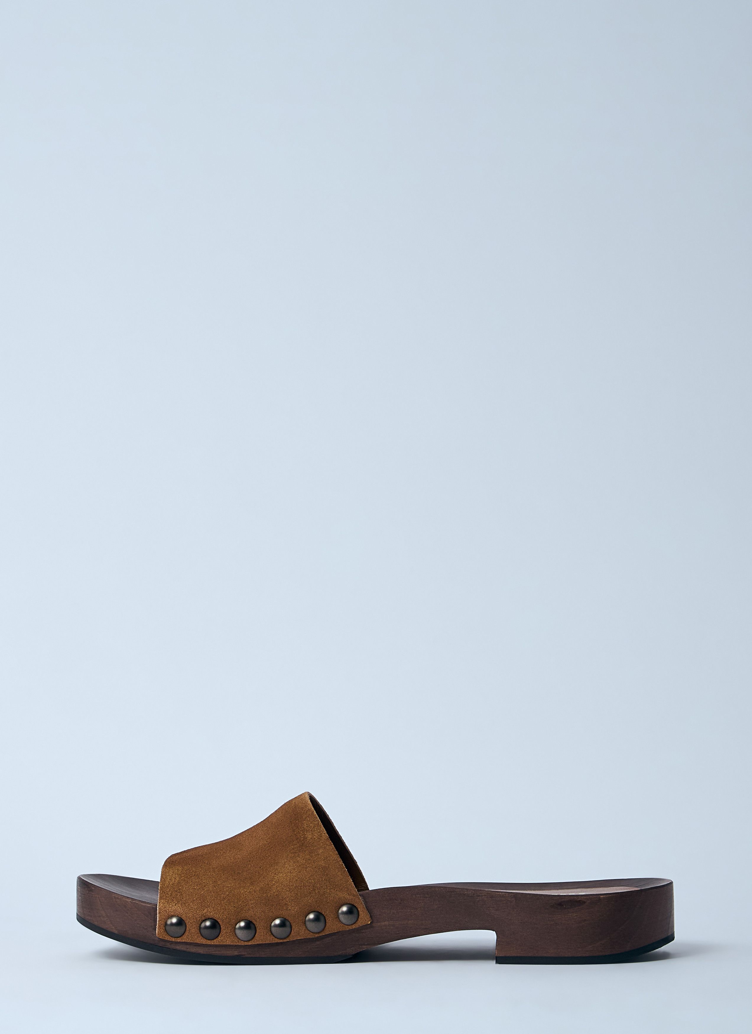Miu Miu Faded Suede Clogs Size US 9 / IT 39 - 4 Thumbnail
