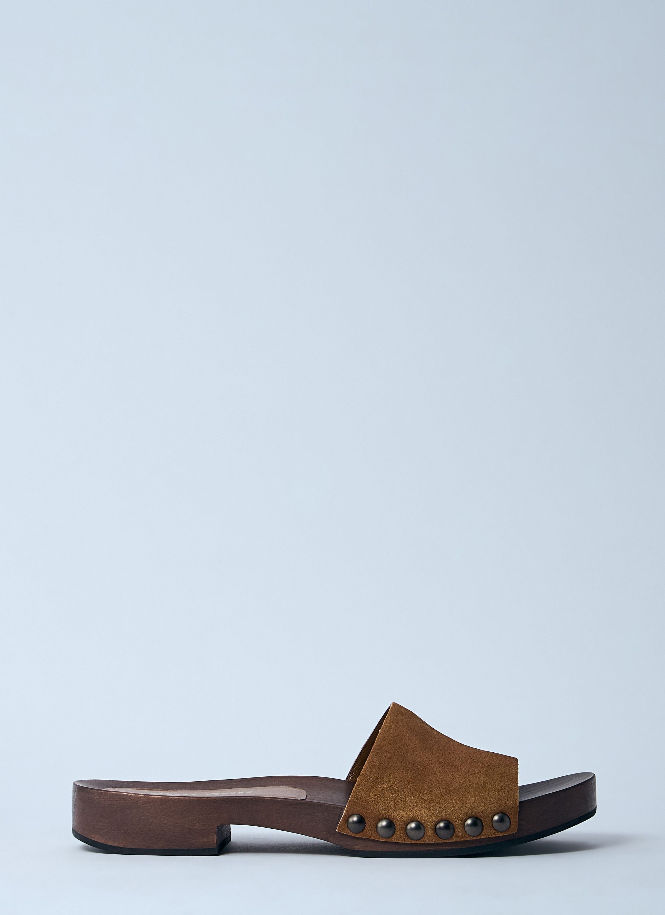 Miu Miu Faded Suede Clogs Size US 9 / IT 39 - 7 Thumbnail