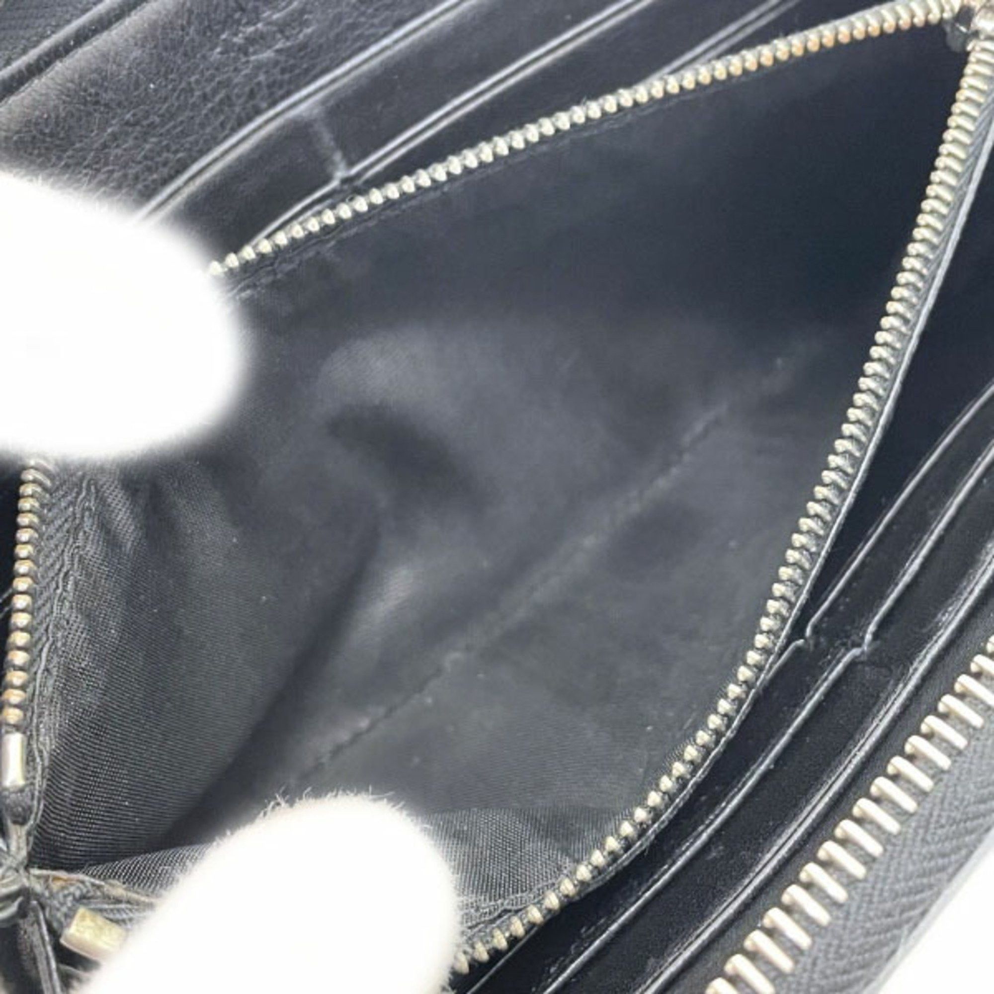 Prada Prada Camouflage Round Long Wallet, Nylon and Leather, Gray Black, 1M0506, PRADA Pattern, Shirring, Gathered Pleats, YY-15718 Size ONE SIZE - 9 Thumbnail