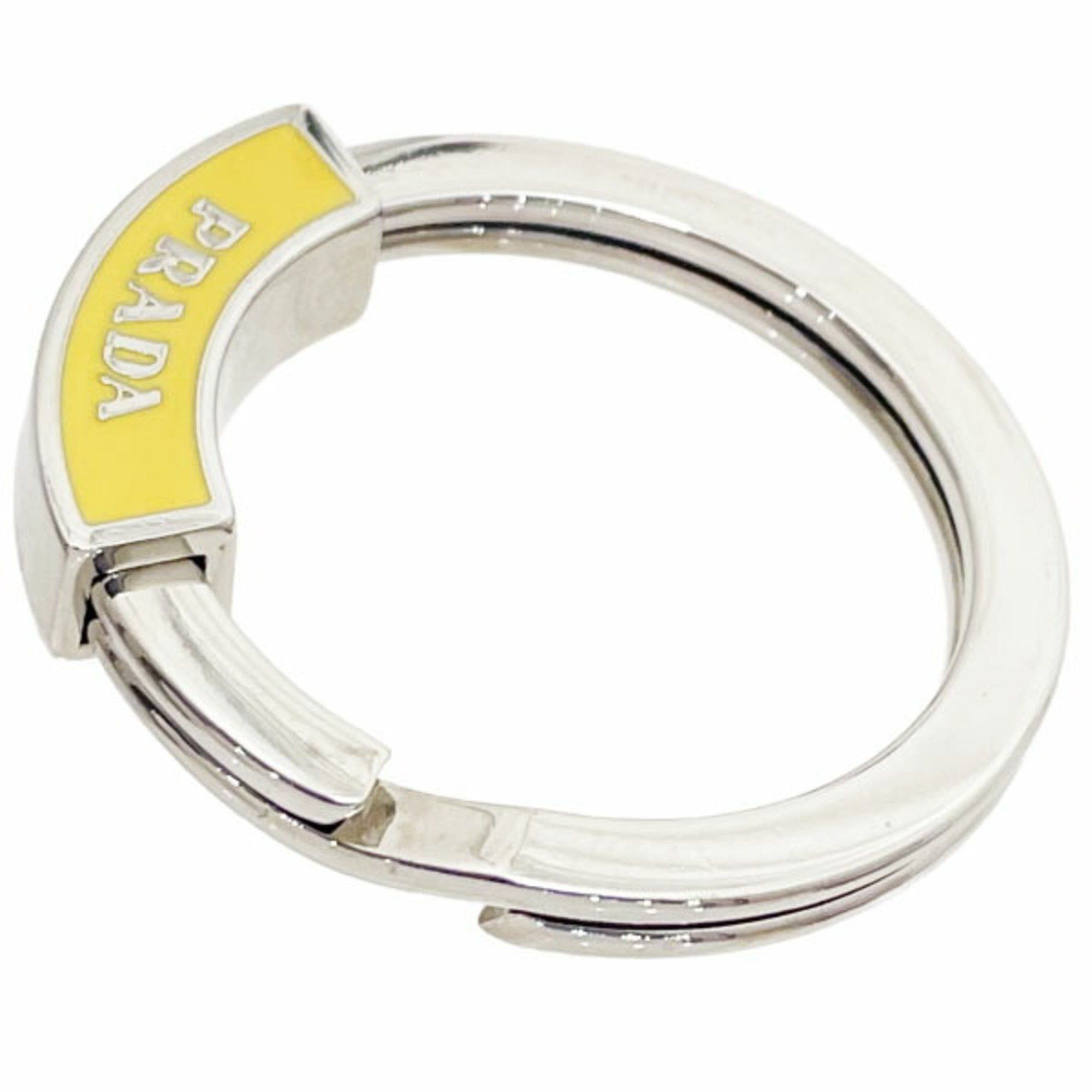 Prada Prada Keychain Key Ring 1AP023 PRADA Hook Charm Bag NICHEL SMALTO MAIS SS-15703 Size ONE SIZE - 4 Thumbnail
