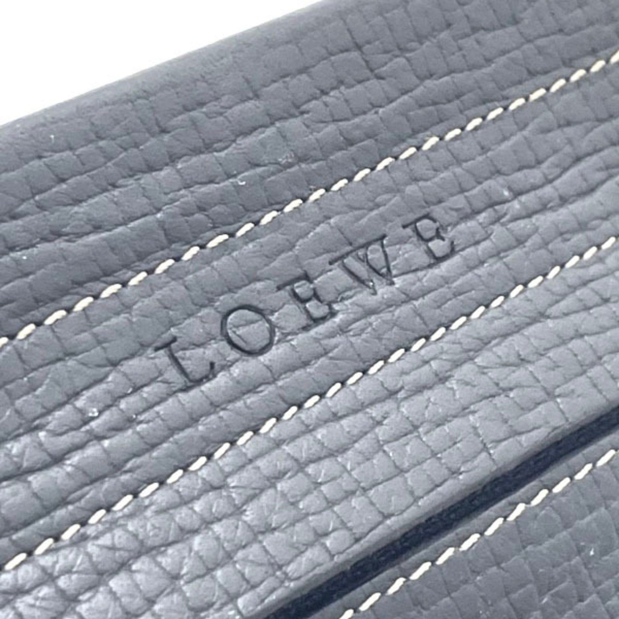 Loewe LOEWE Flat Pouch HH-15599, Multi-Pouch, Embossed Leather, Black Size ONE SIZE - 5 Thumbnail