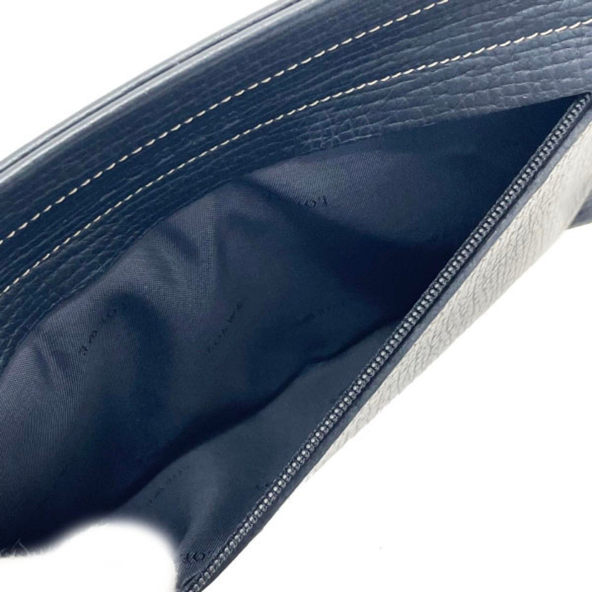 Loewe LOEWE Flat Pouch HH-15599, Multi-Pouch, Embossed Leather, Black Size ONE SIZE - 7 Thumbnail